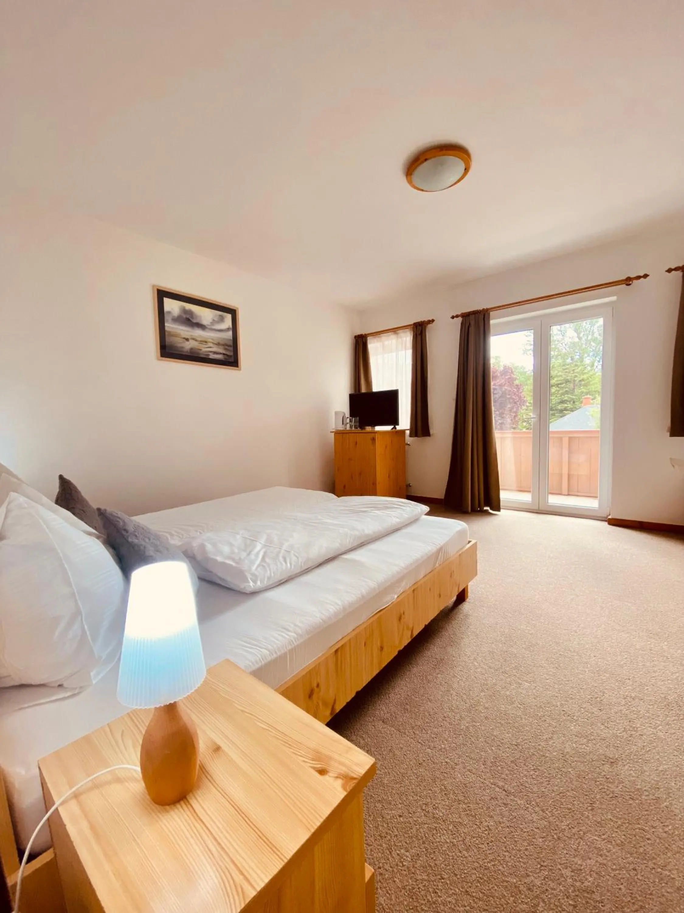 Bedroom, Bed in Sommer Panzió