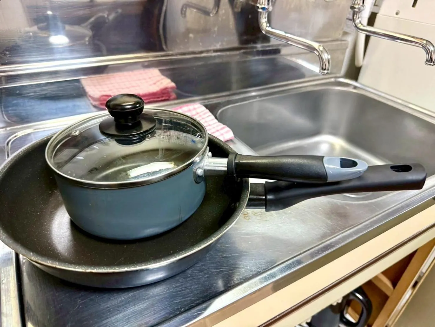 Kitchen or kitchenette in KIYAZA River Sapporo