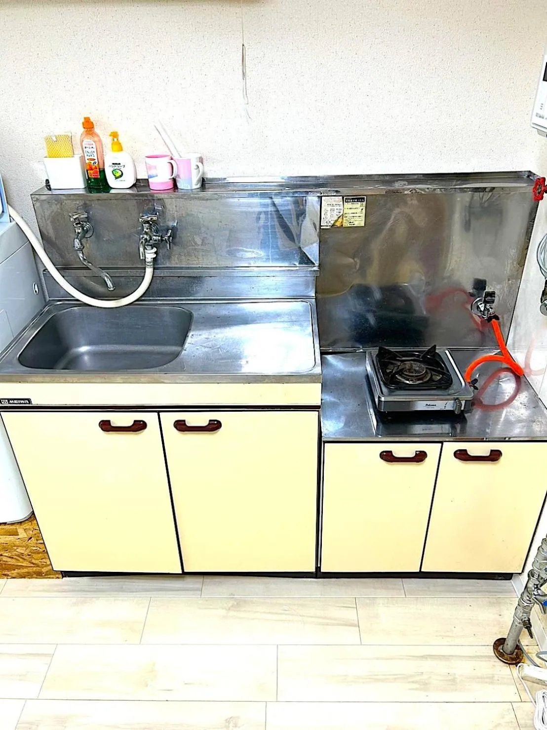 Kitchen or kitchenette in KIYAZA River Sapporo