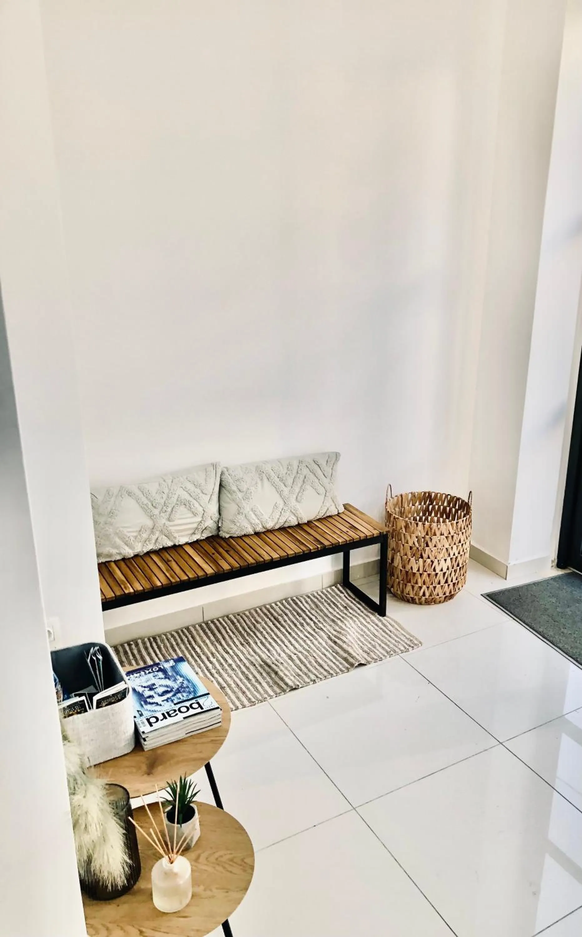 Seating area in Navitas House