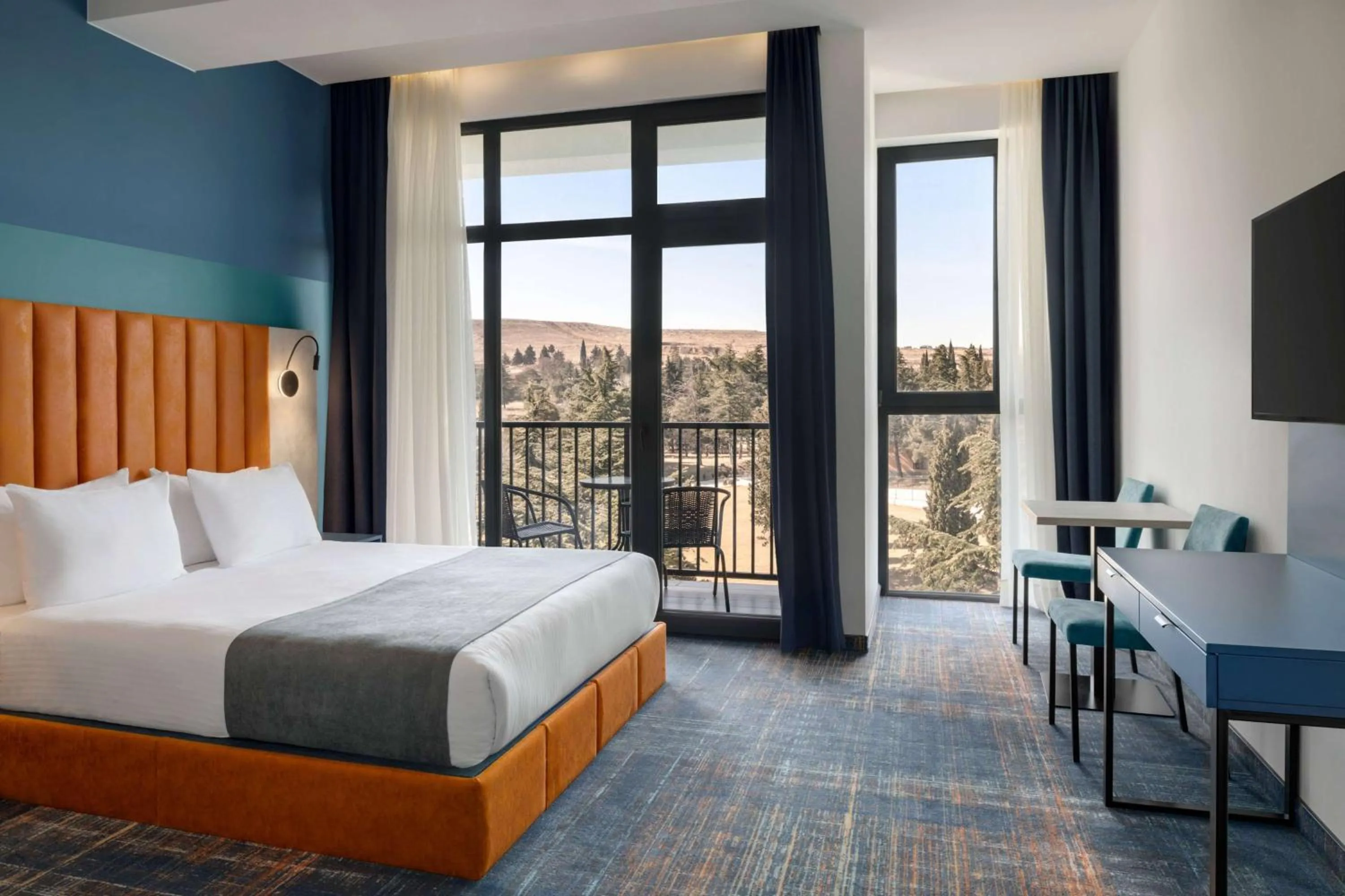 Photo of the whole room, Bed in GINO Seaside Tbilisi, Trademark Collection by Wyndham