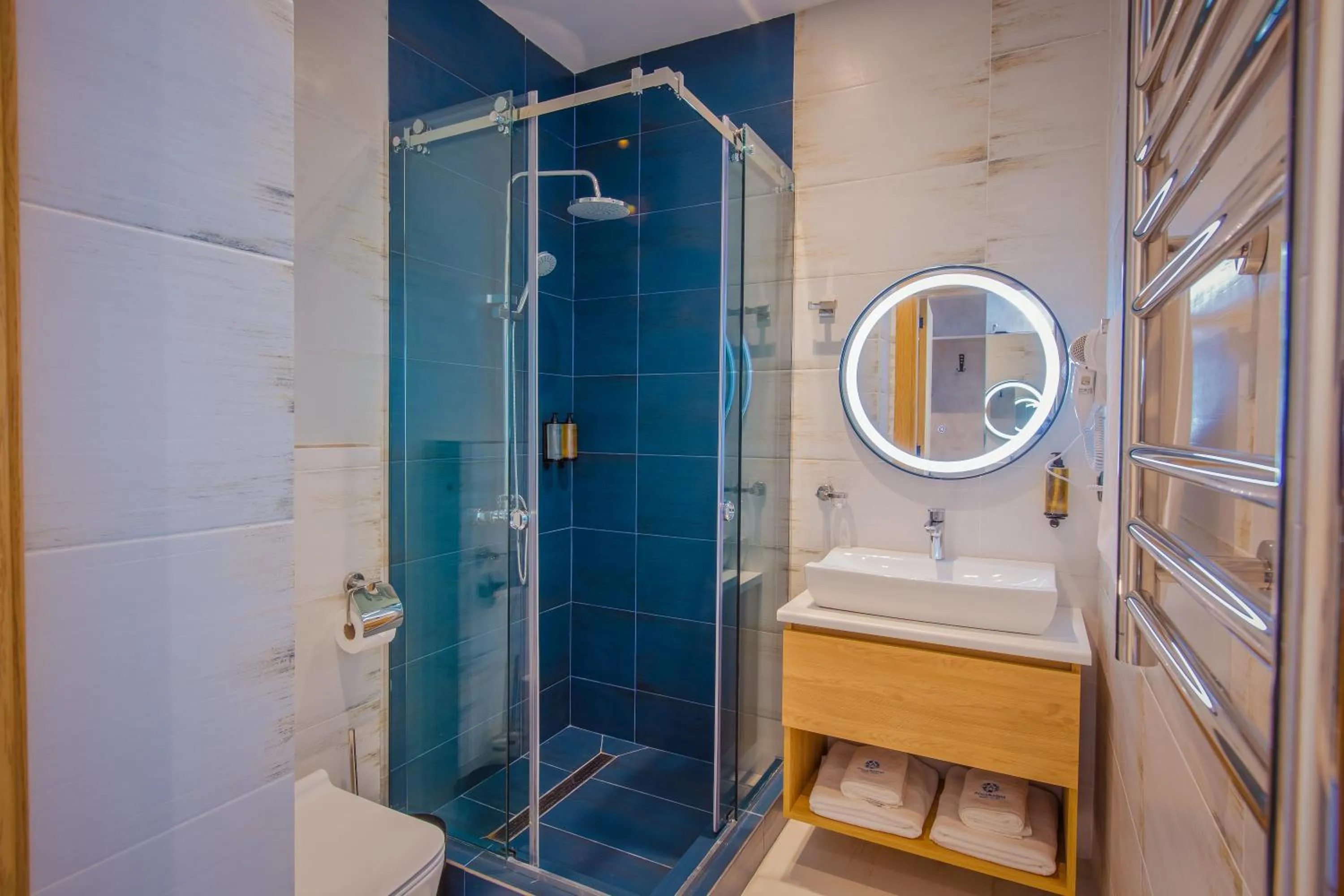 Toilet in GINO Seaside Tbilisi, Trademark Collection by Wyndham