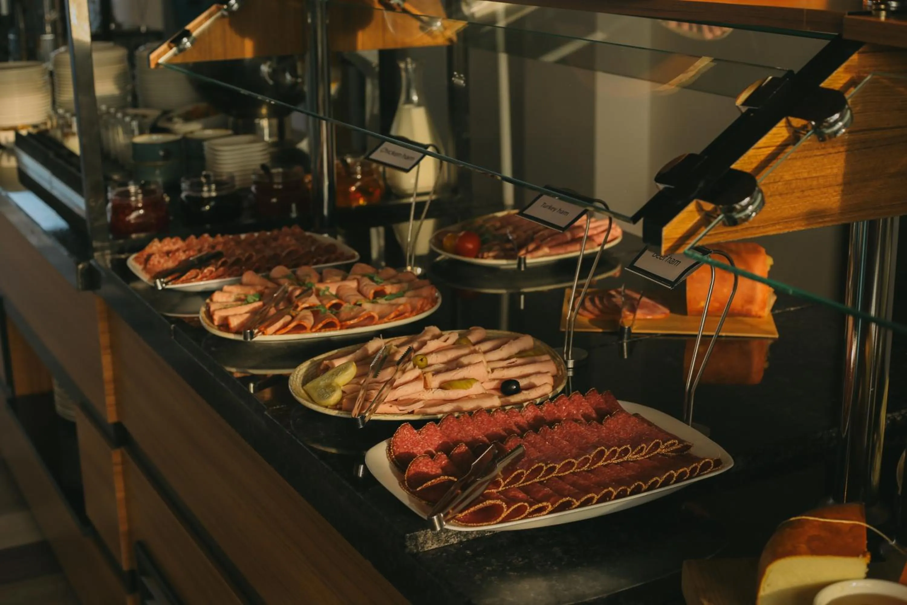 Buffet breakfast in GINO Seaside Tbilisi, Trademark Collection by Wyndham