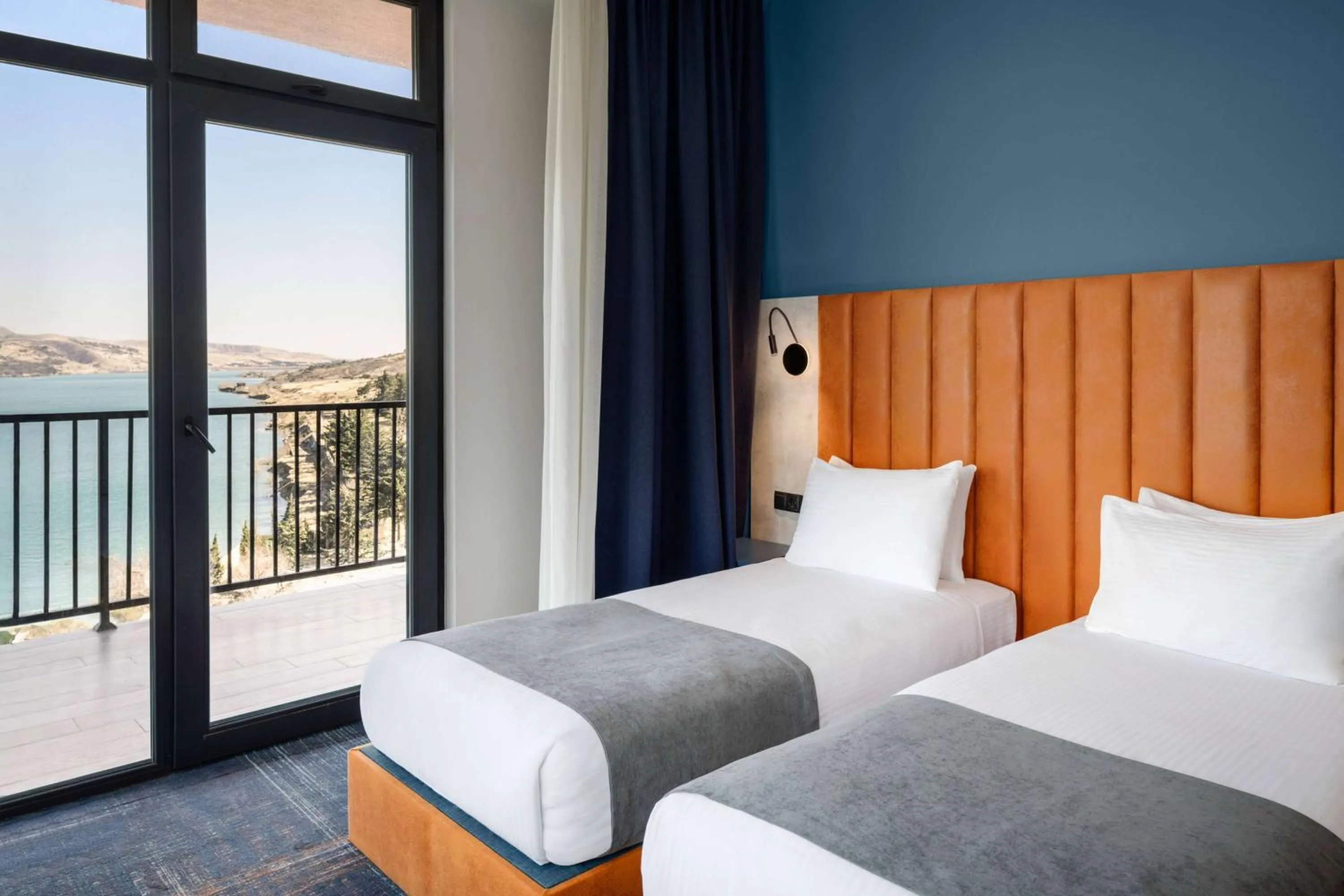 Photo of the whole room, Bed in GINO Seaside Tbilisi, Trademark Collection by Wyndham