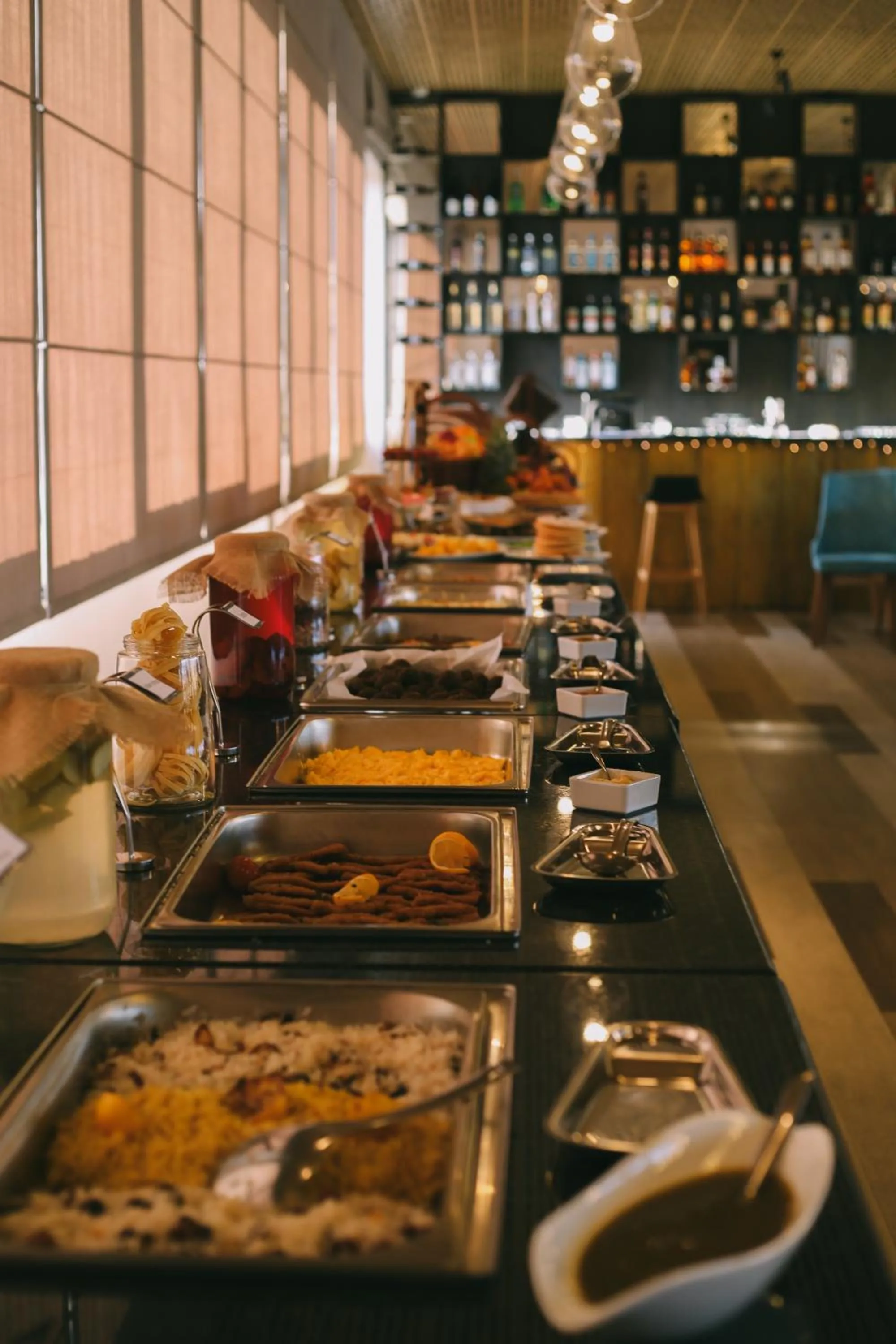 Buffet breakfast in GINO Seaside Tbilisi, Trademark Collection by Wyndham