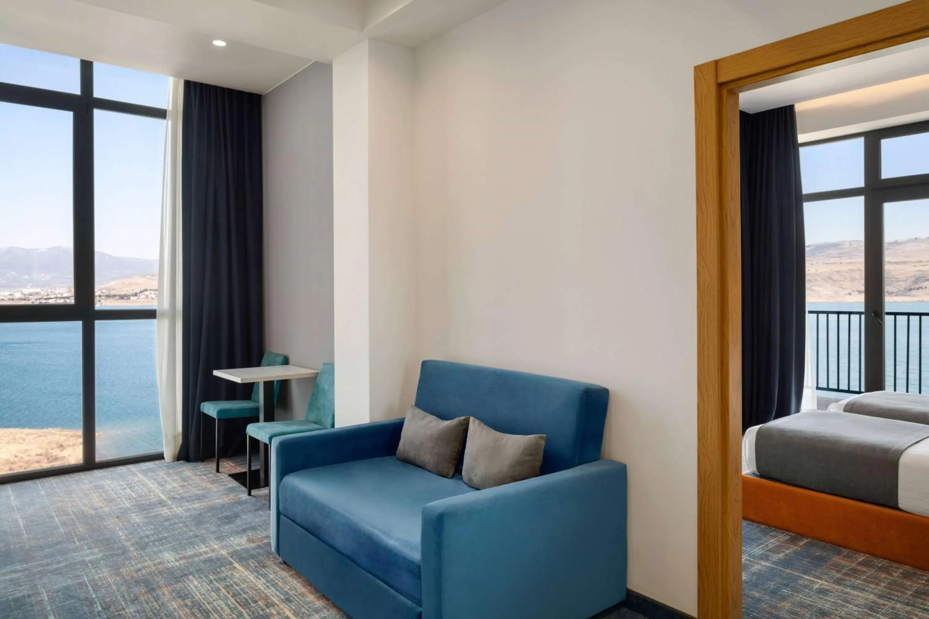 Photo of the whole room, Bed in GINO Seaside Tbilisi, Trademark Collection by Wyndham