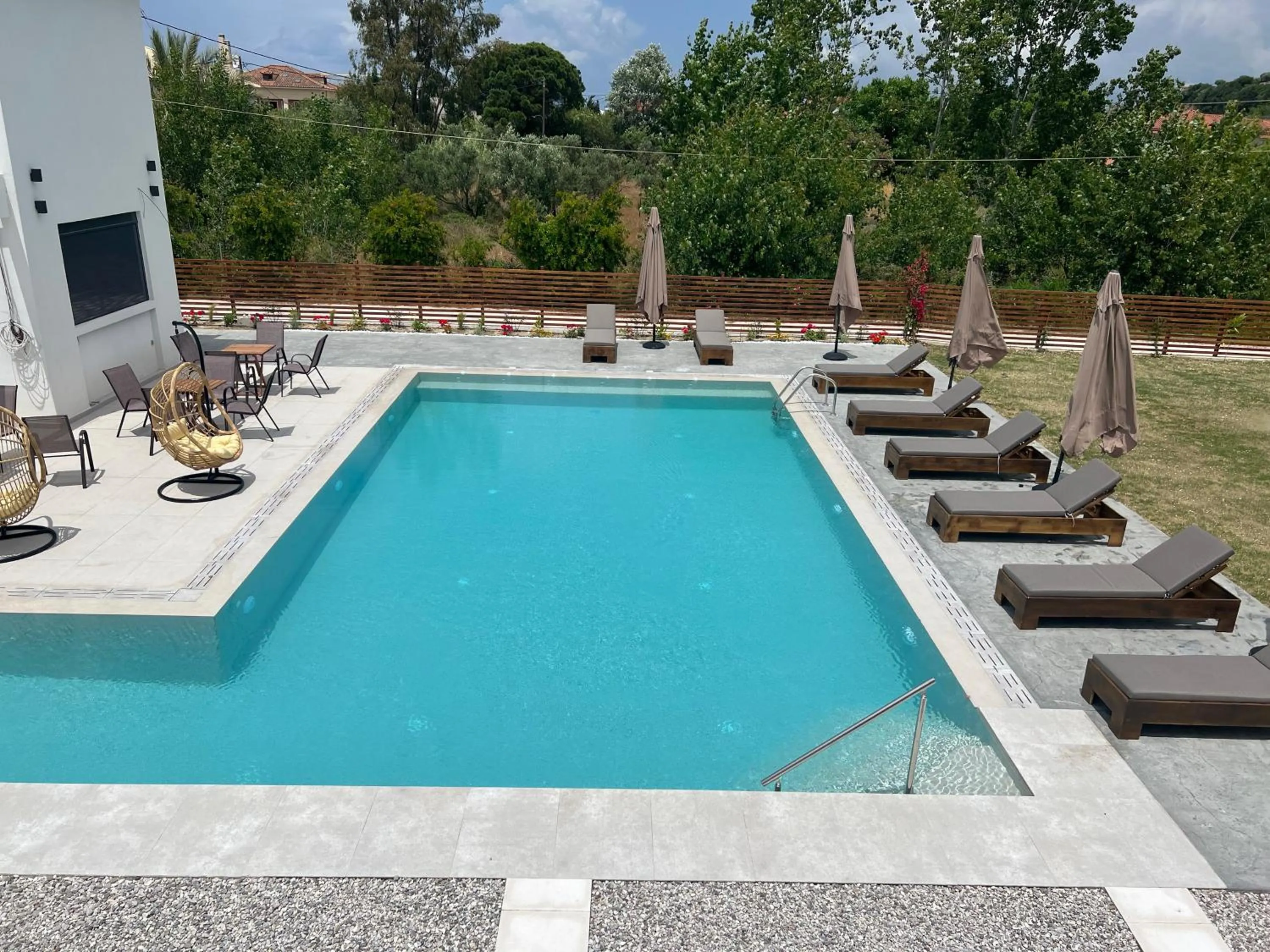 Balcony/Terrace in Κimiro Hotel Tsilivi