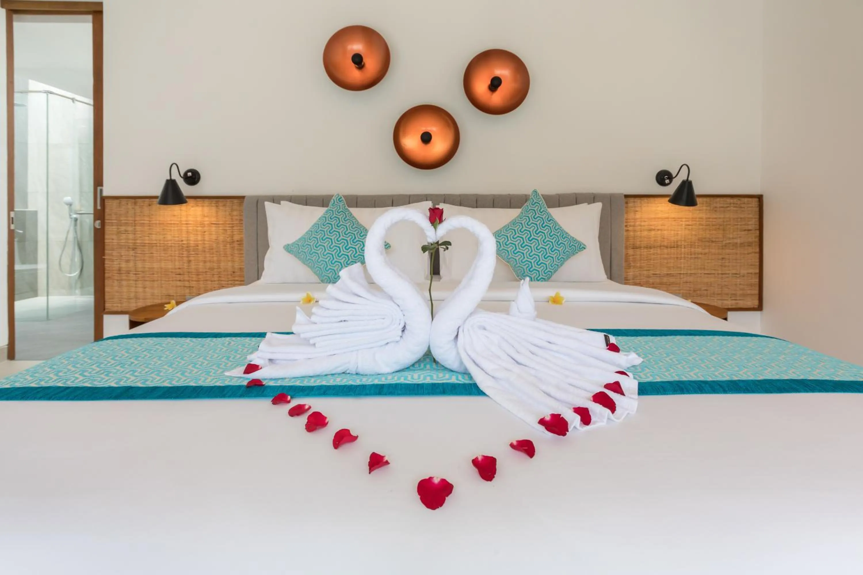 Bed in Fenosa Seminyak Villas