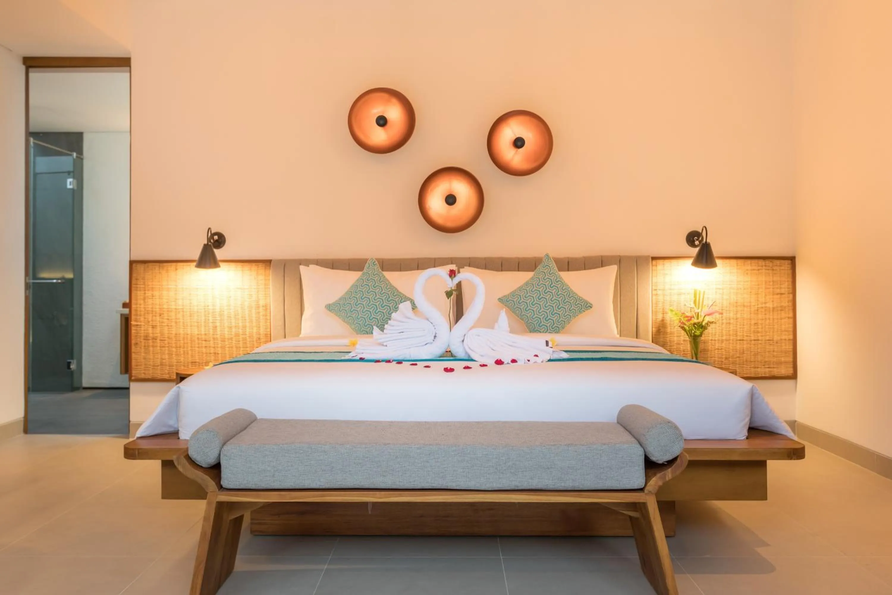 Bed in Fenosa Seminyak Villas