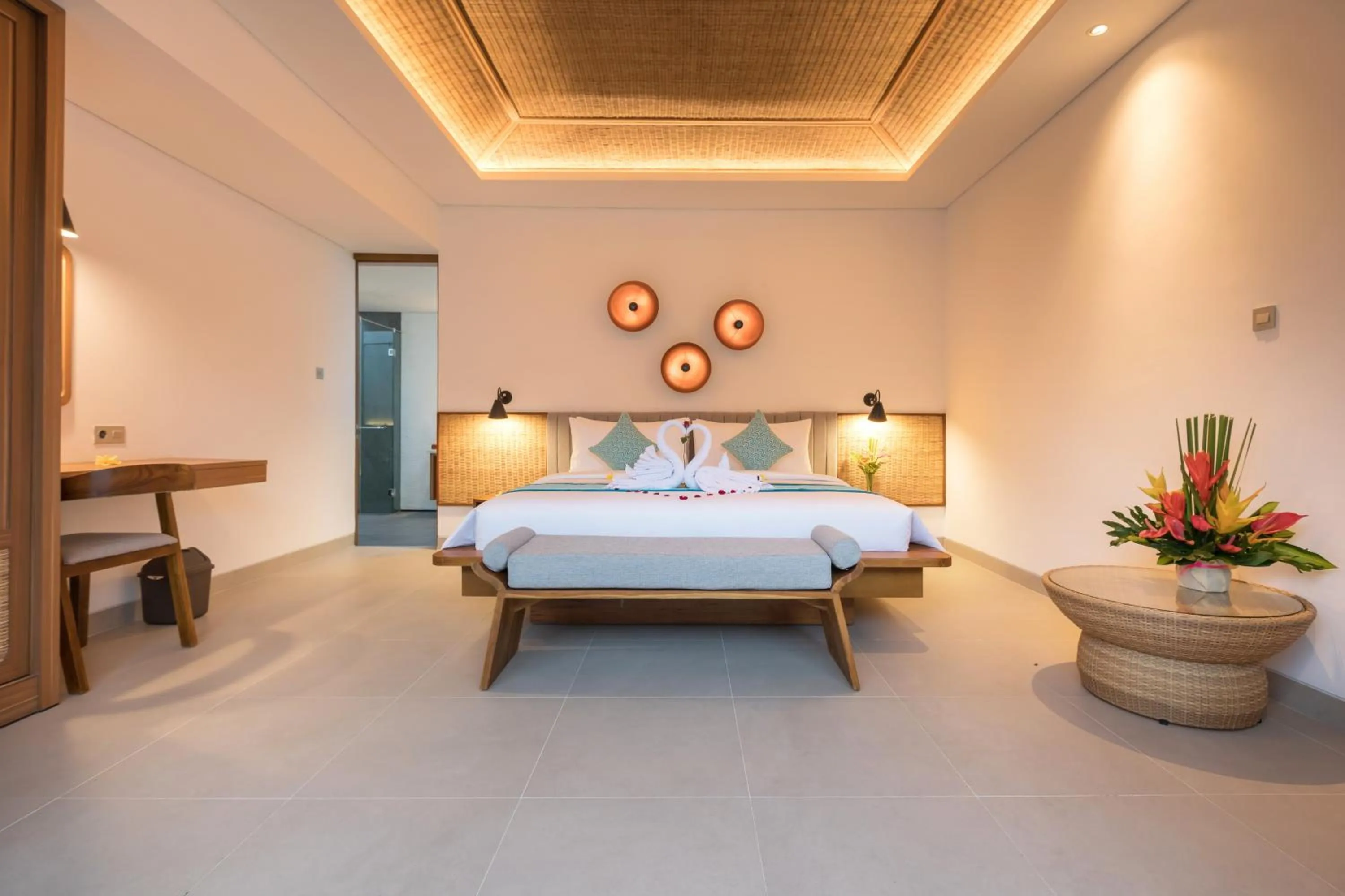 Bed in Fenosa Seminyak Villas