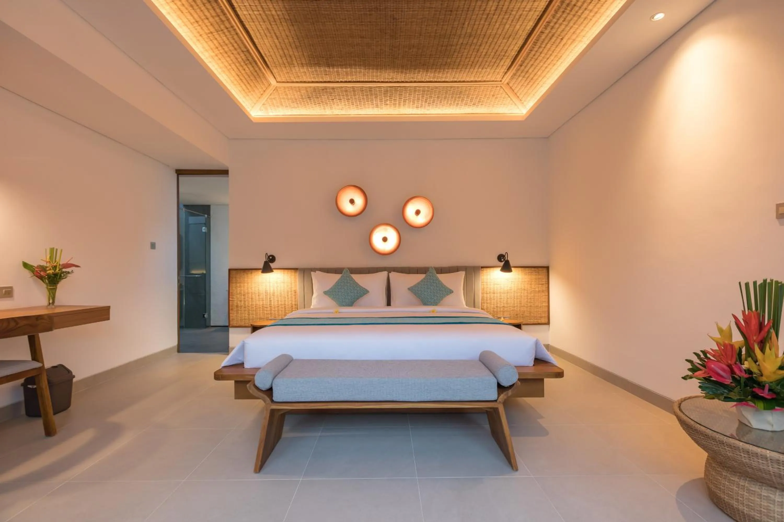 Bed in Fenosa Seminyak Villas