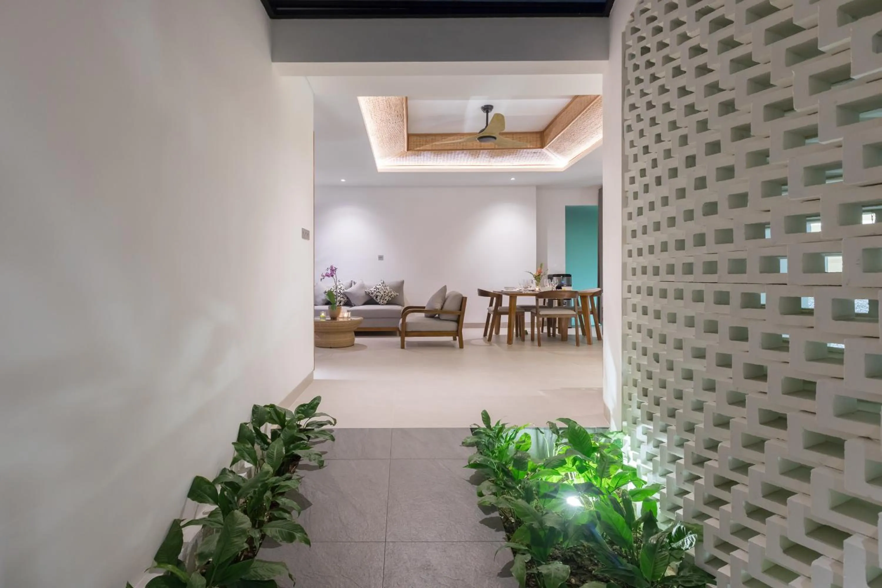 Living room in Fenosa Seminyak Villas