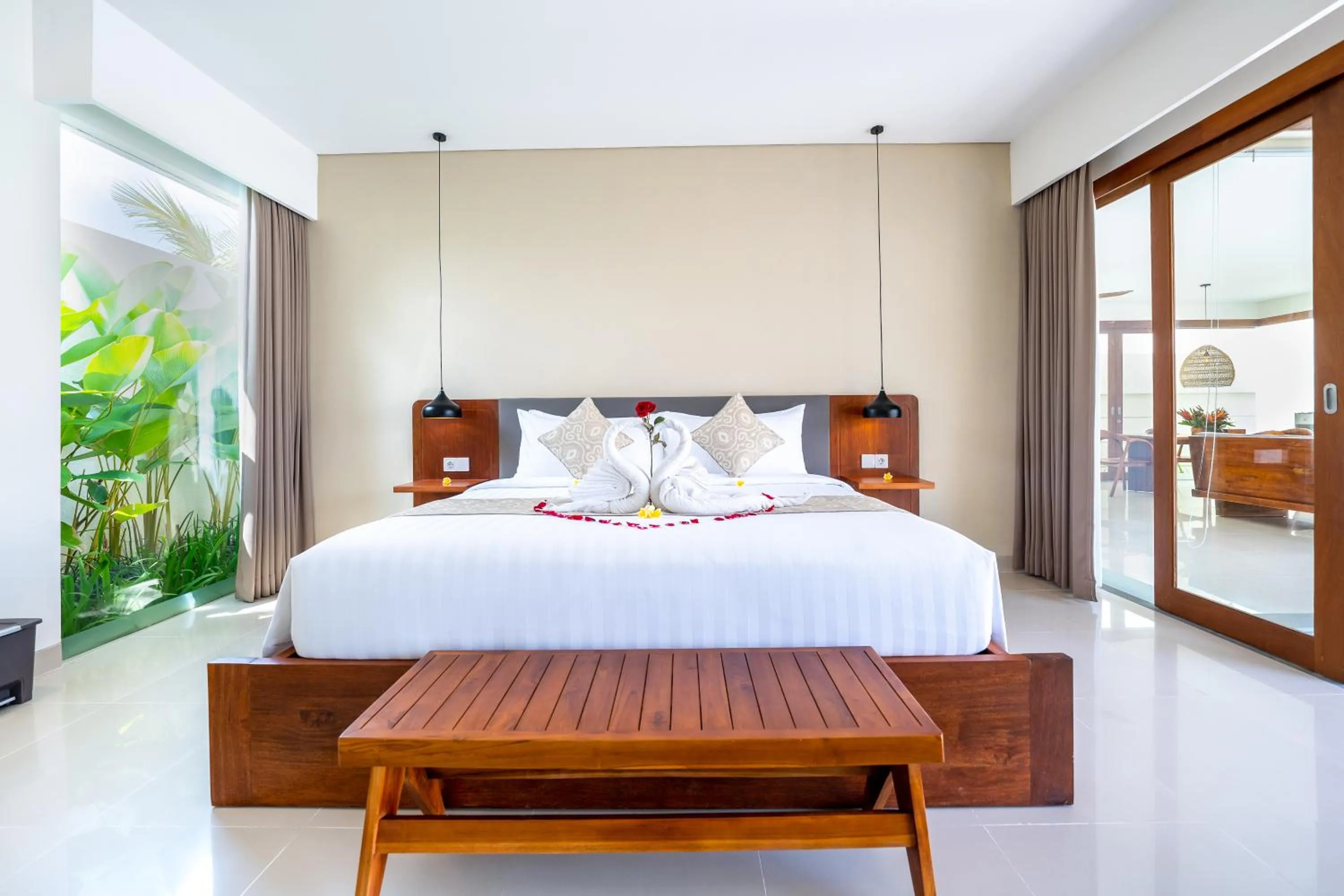Bed in Fenosa Seminyak Villas