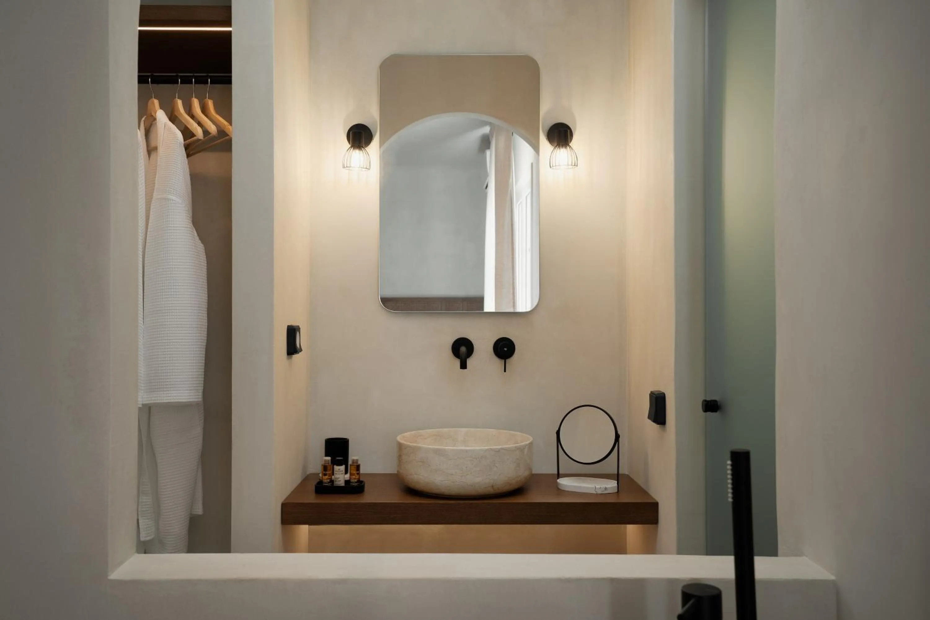 Bathroom in Polis of Naxos Stylish Suites