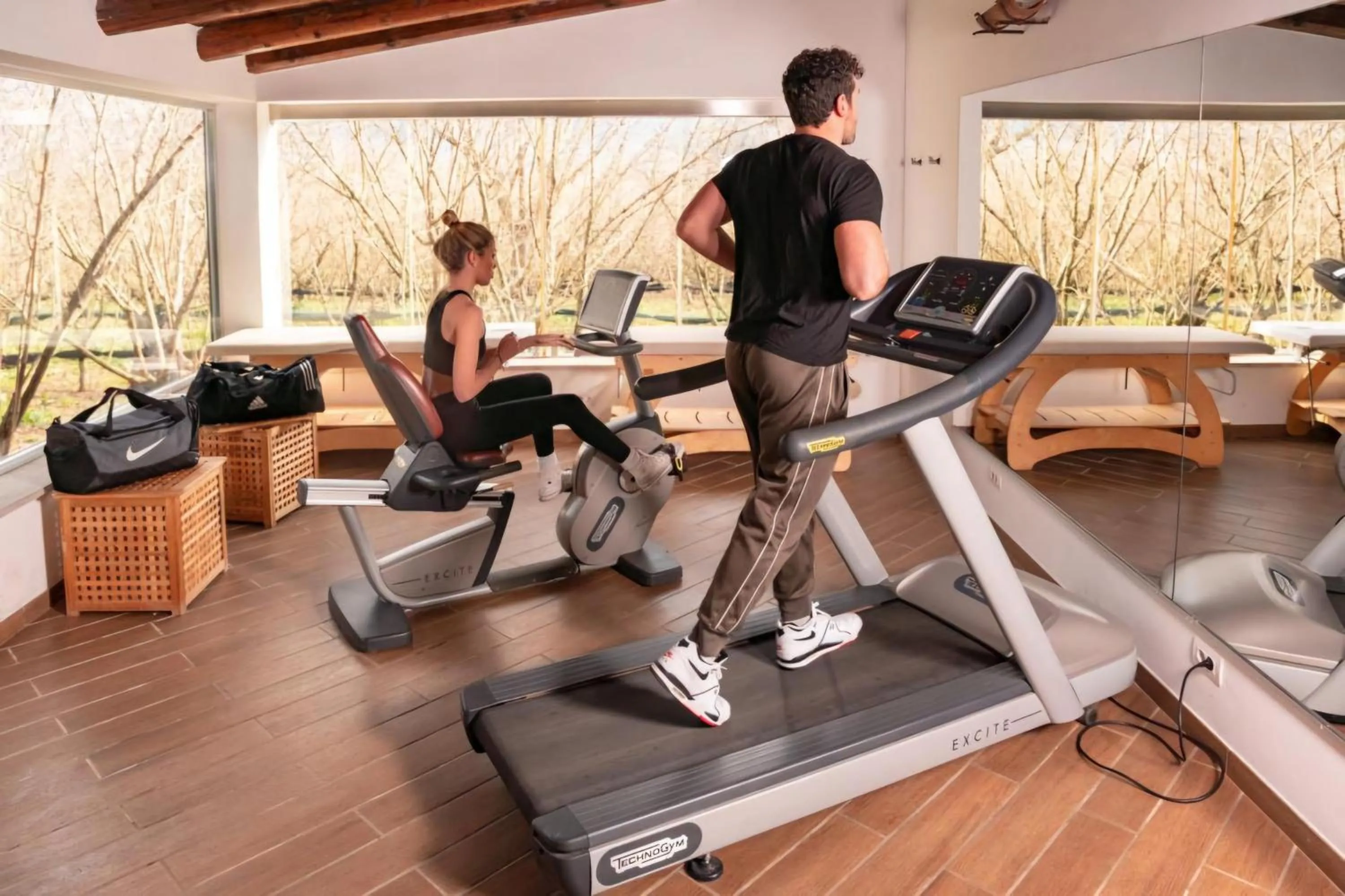 Fitness centre/facilities in Hotel Villa Rizzo Resort and Spa