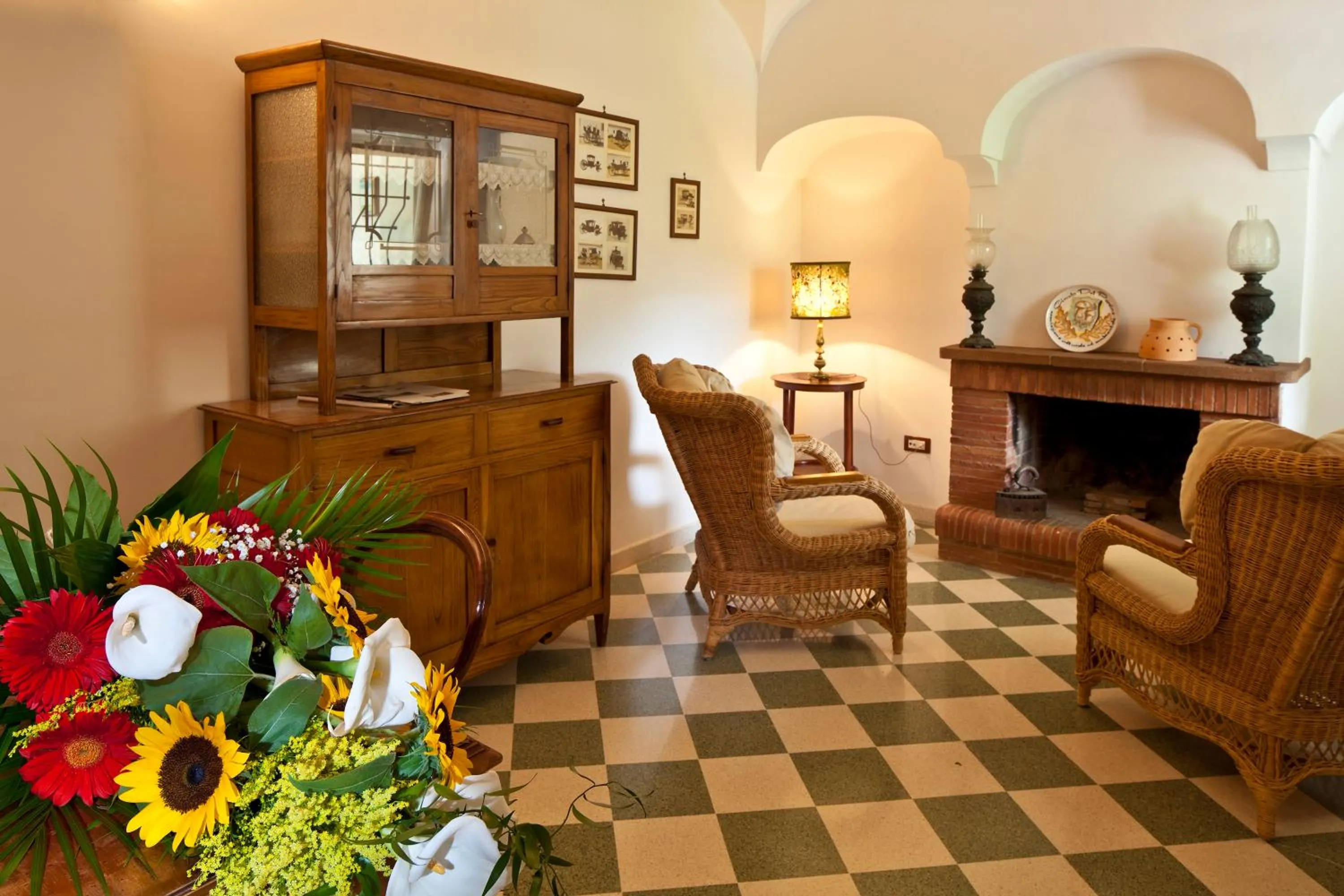 Living room in Hotel Villa Rizzo Resort and Spa