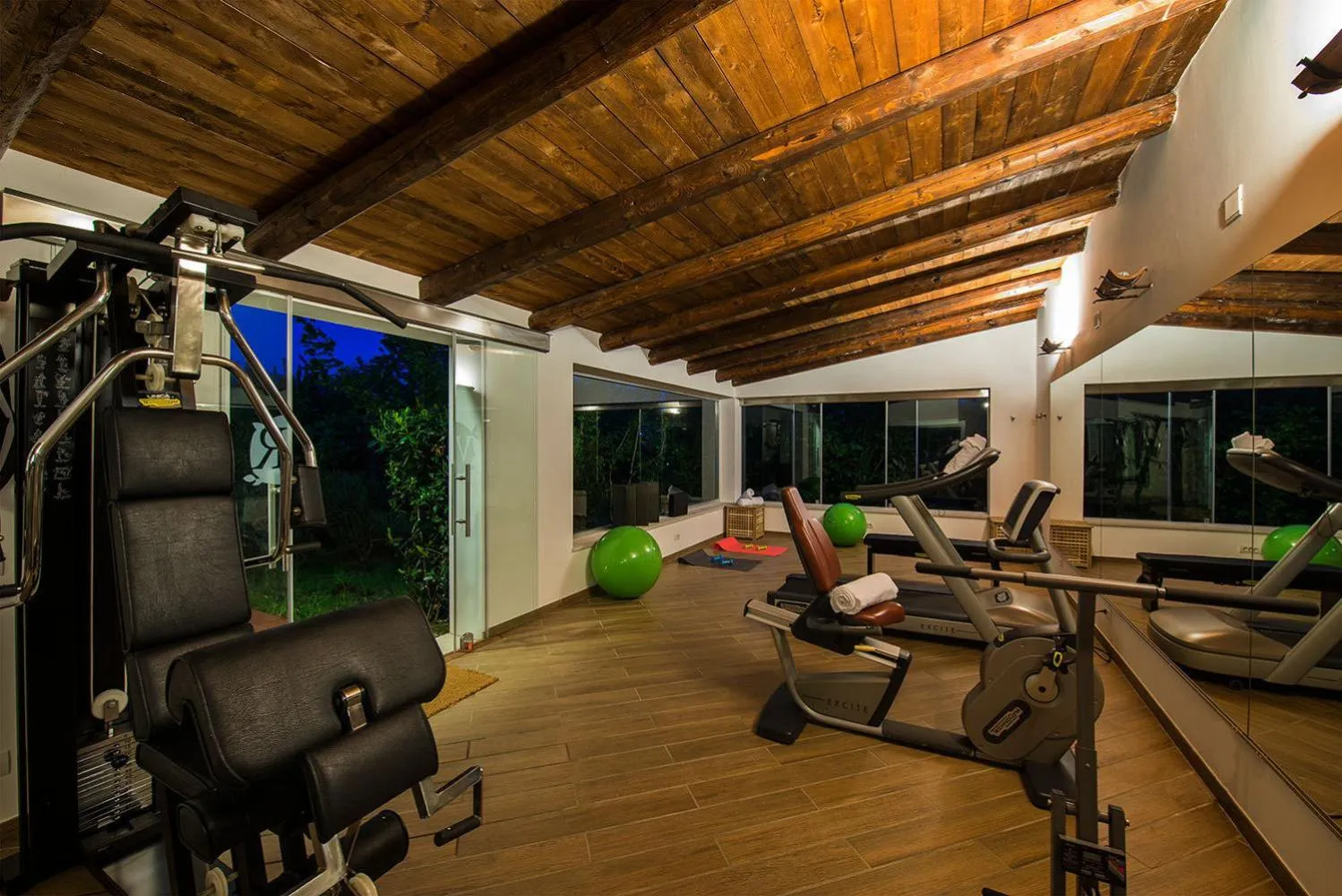 Fitness centre/facilities in Hotel Villa Rizzo Resort and Spa