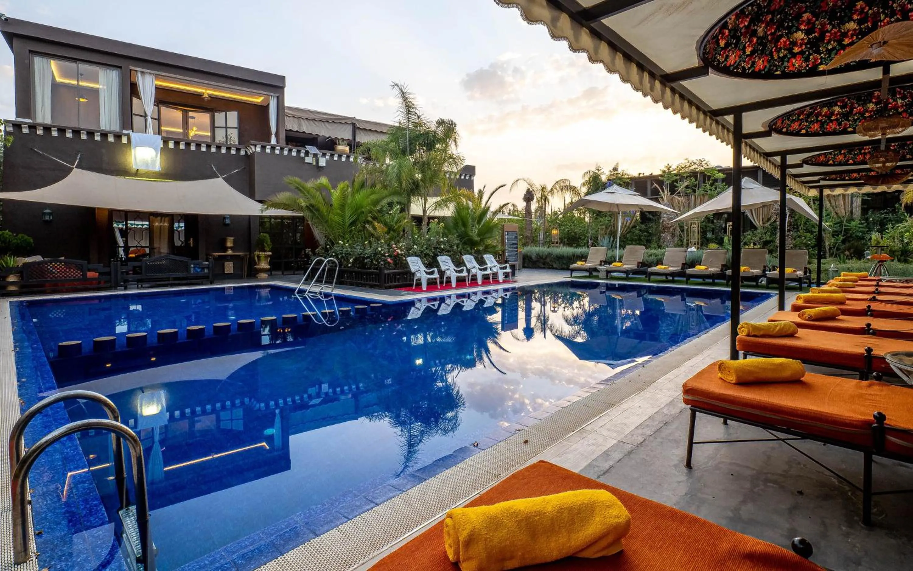 Patio in The Lemonary Marrakech
