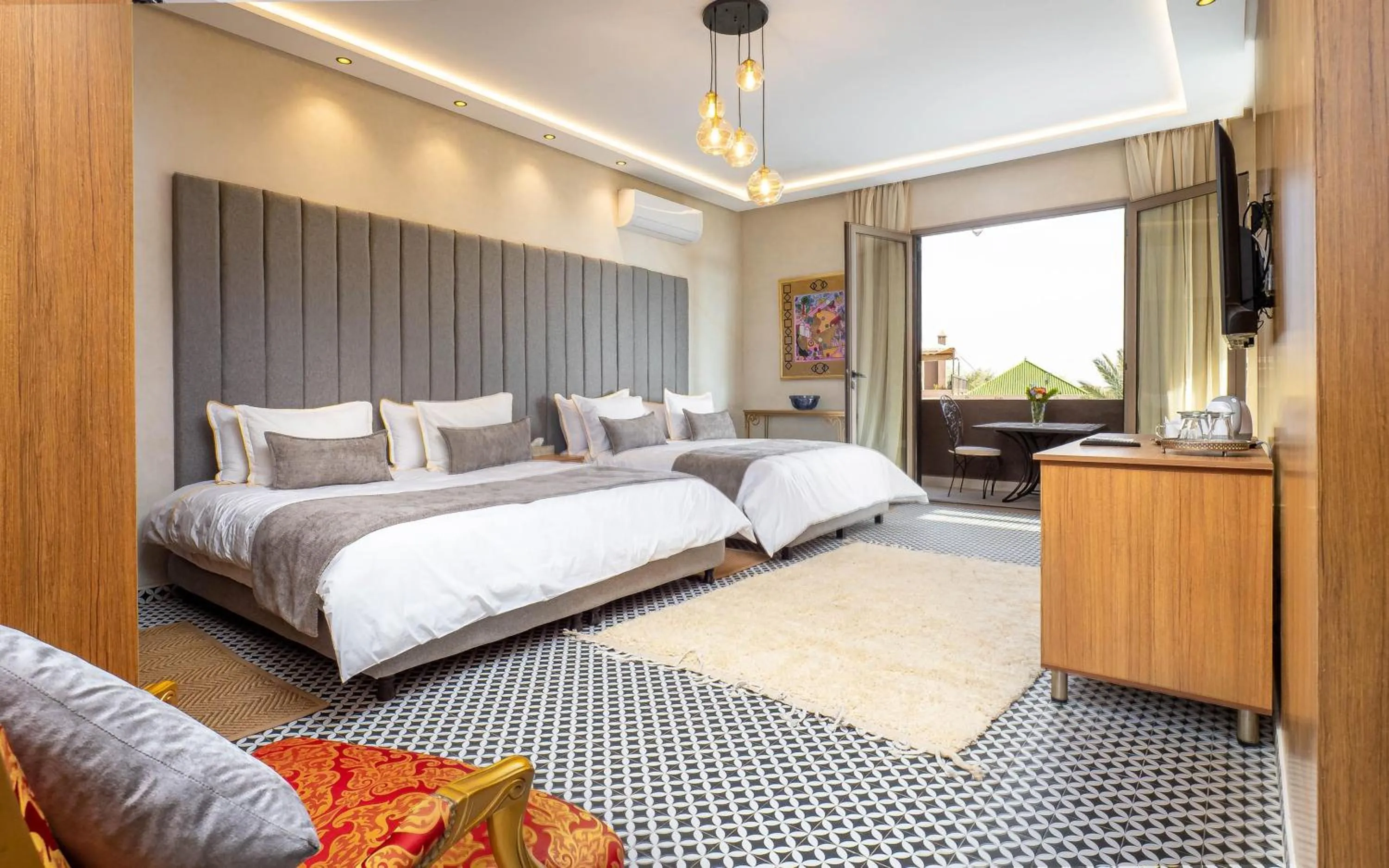 Bed in The Lemonary Marrakech