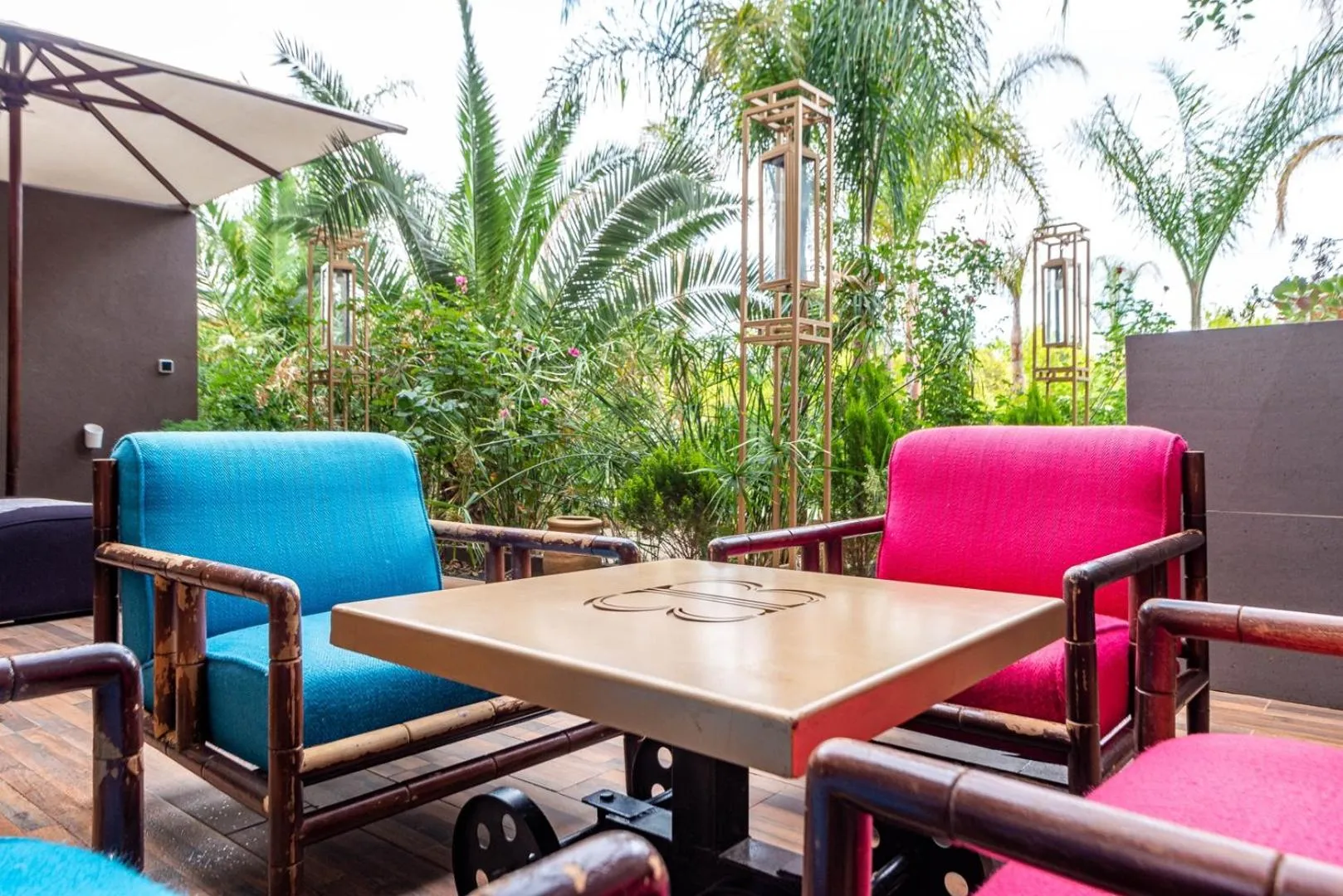 Patio in The Lemonary Marrakech