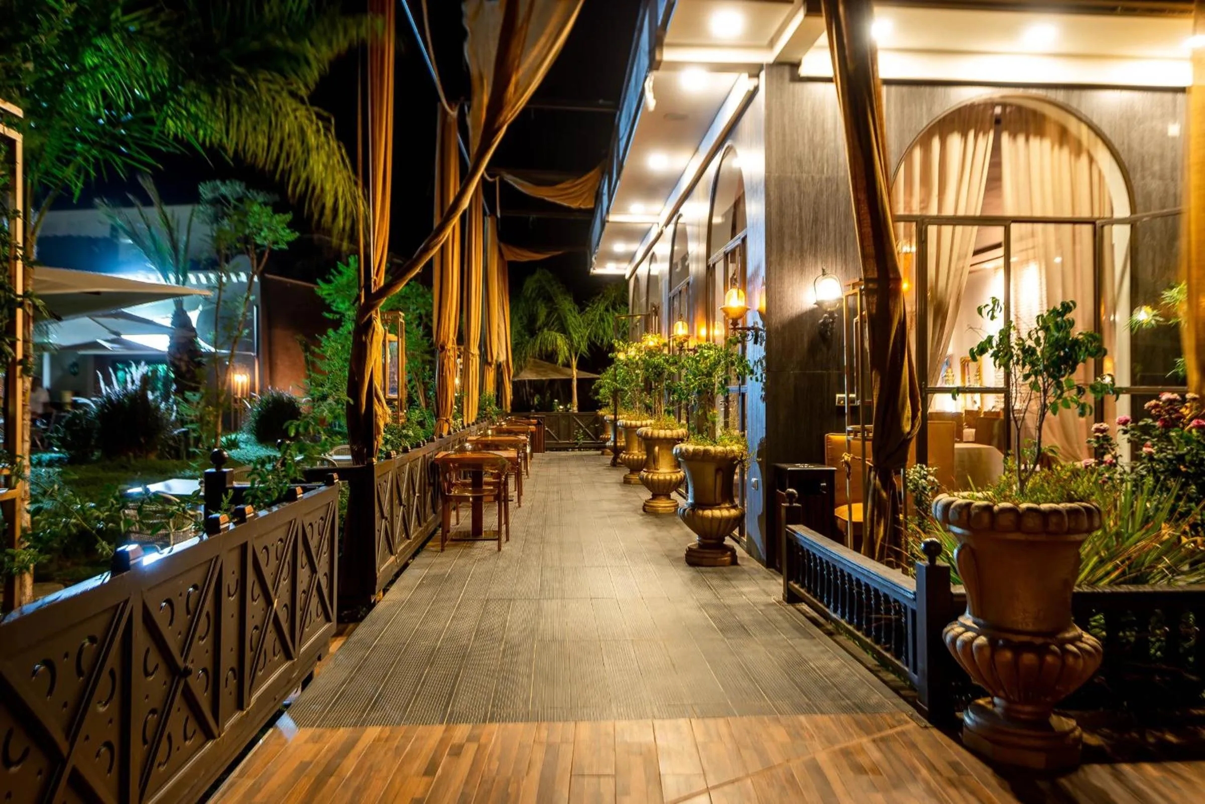 Patio in The Lemonary Marrakech