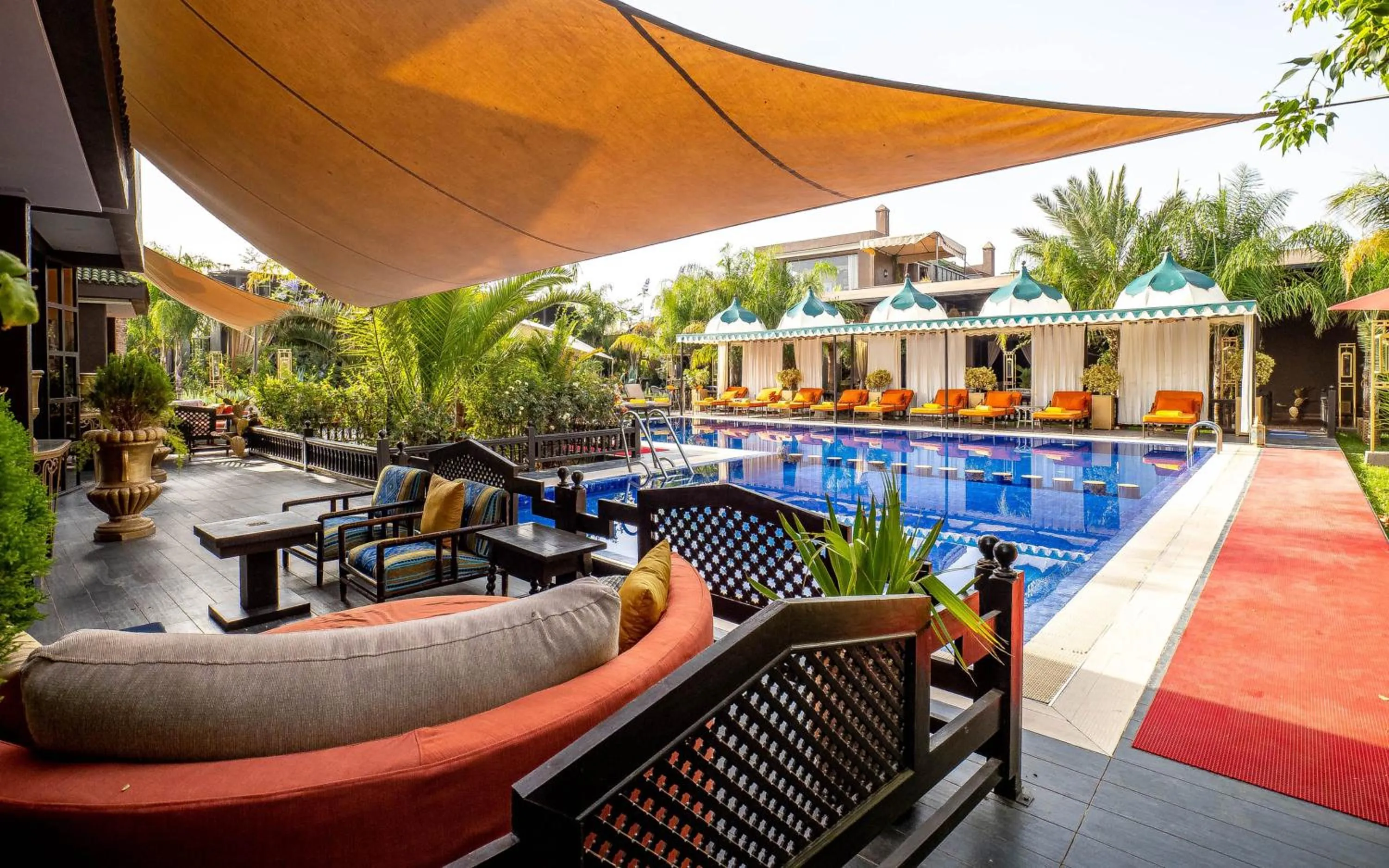 Patio in The Lemonary Marrakech