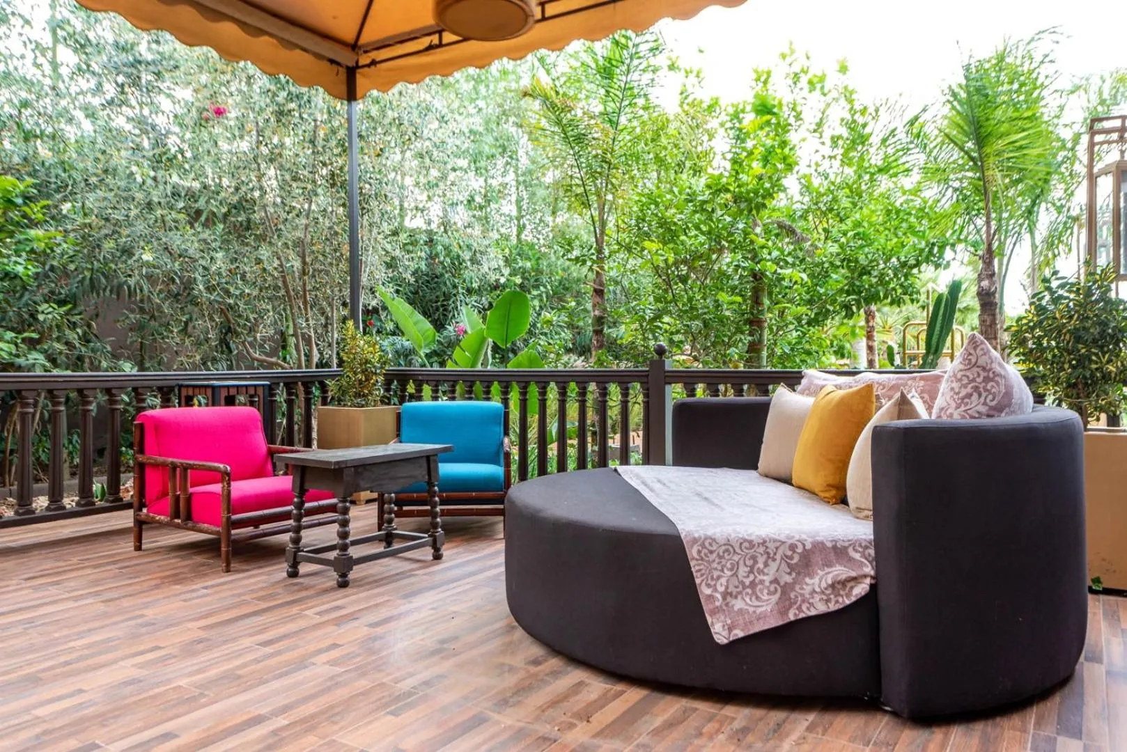 Patio in The Lemonary Marrakech