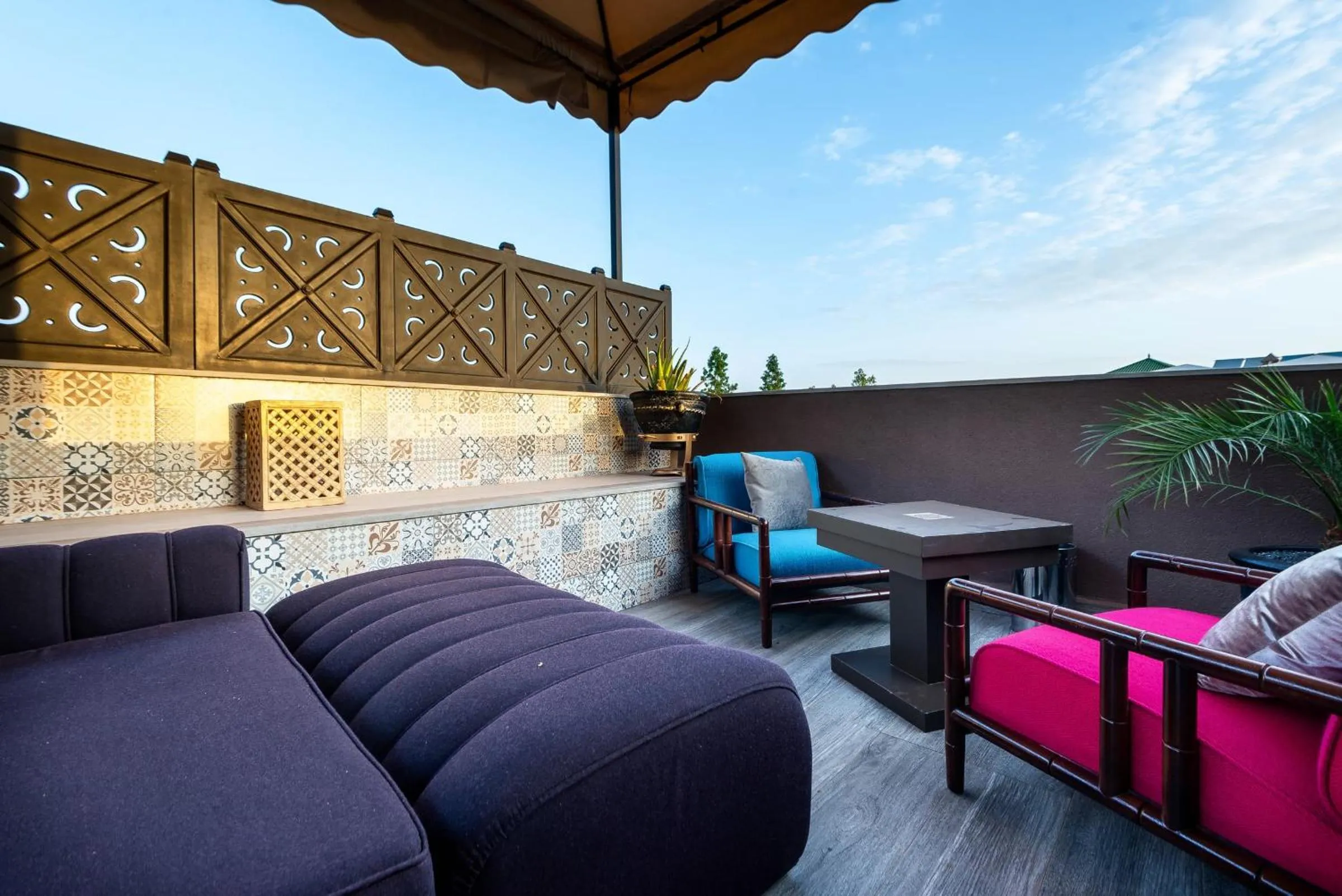 Patio in The Lemonary Marrakech