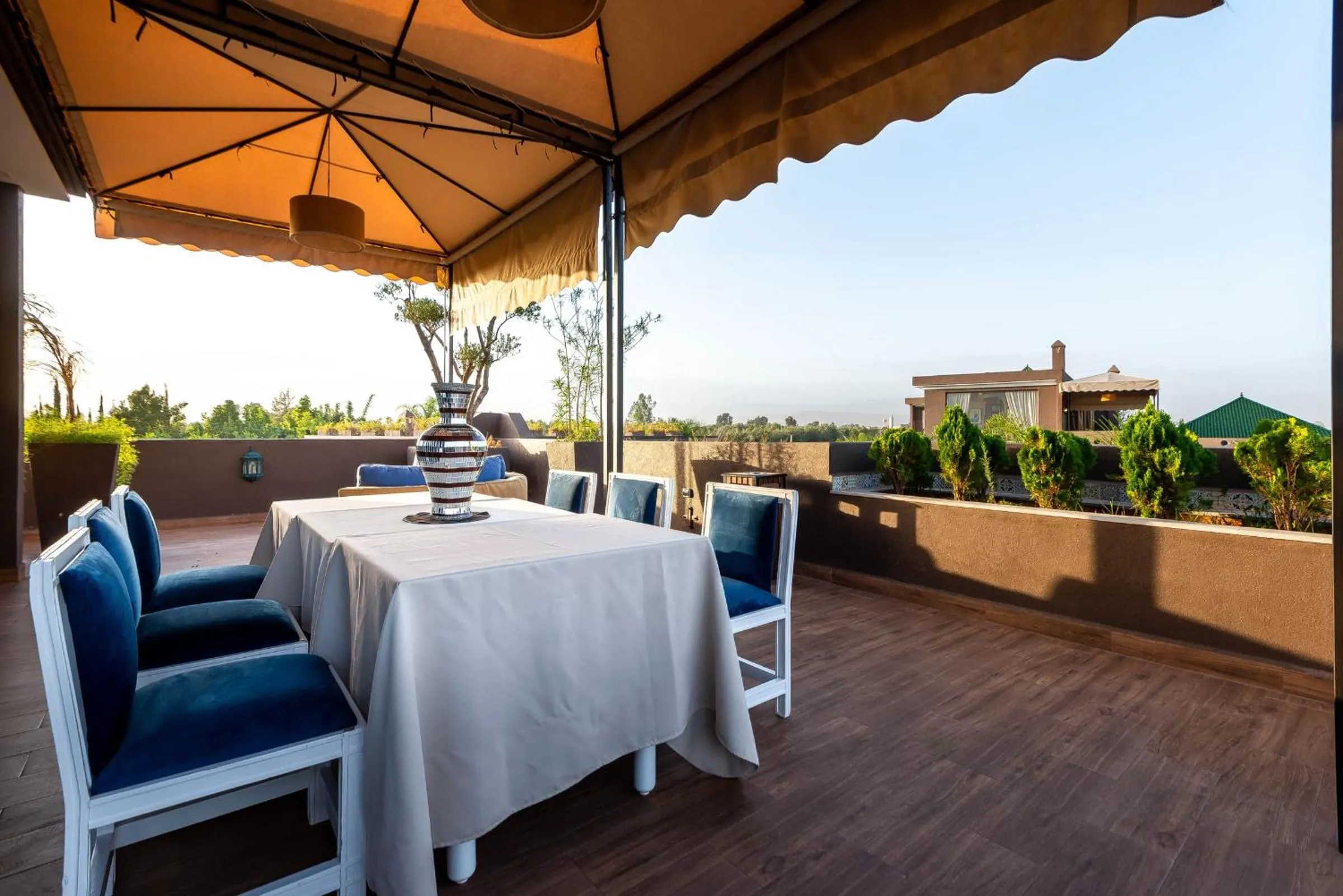 Patio in The Lemonary Marrakech