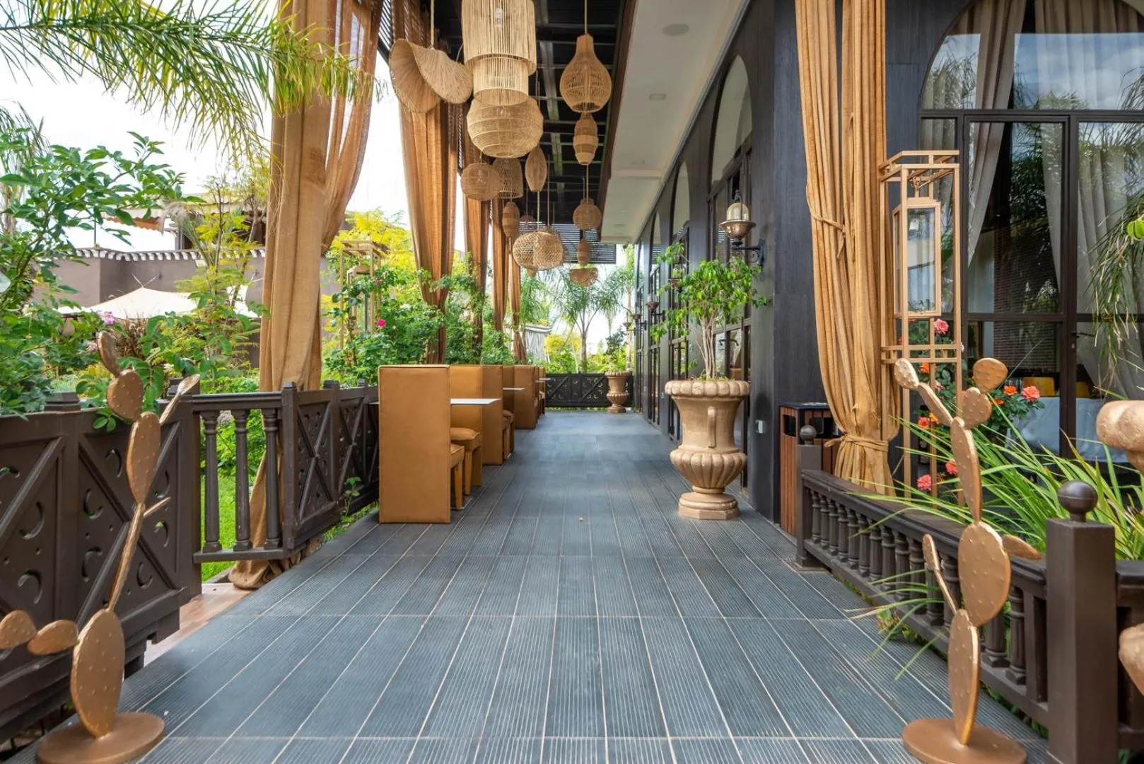 Patio in The Lemonary Marrakech