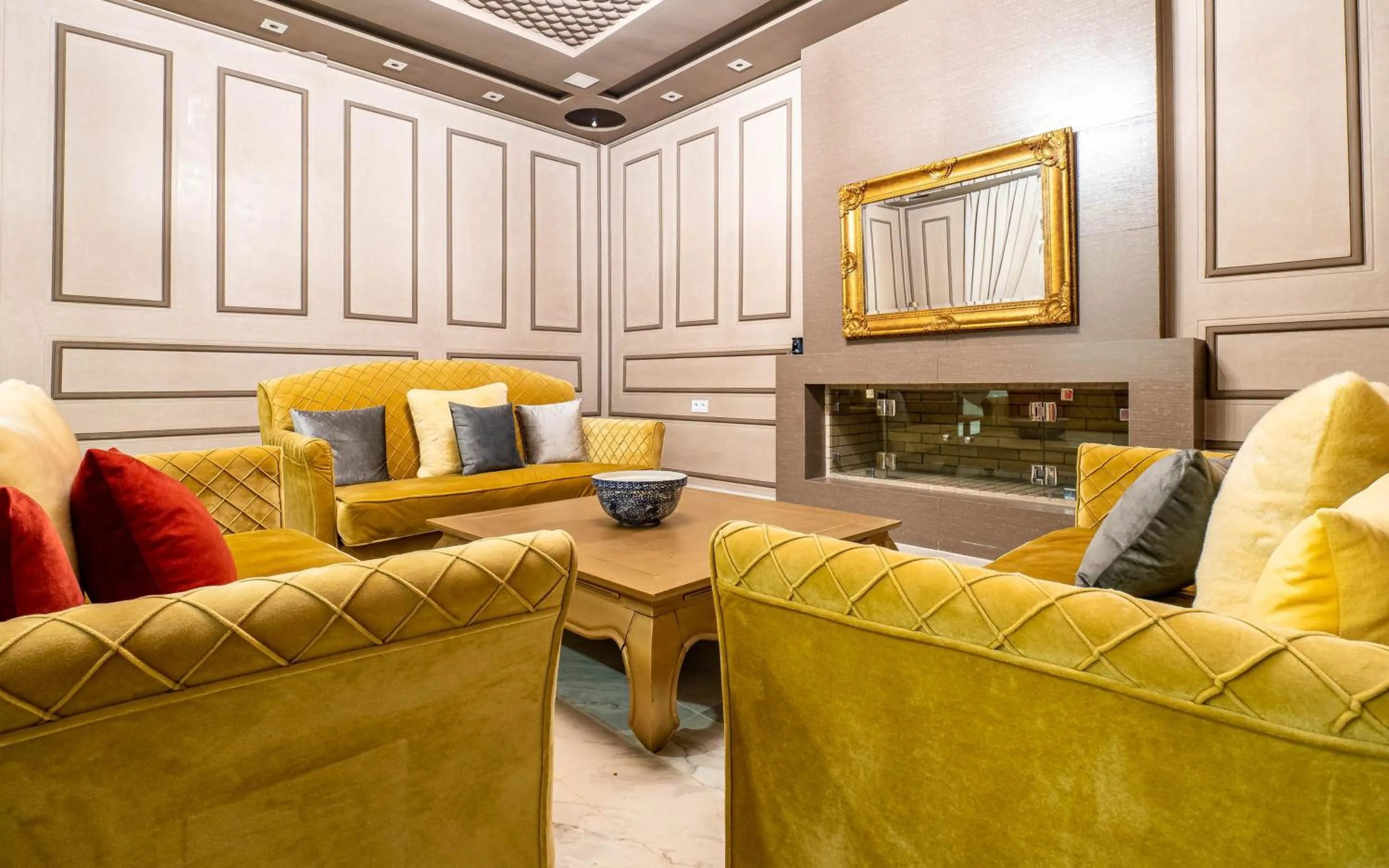 Living room in The Lemonary Marrakech