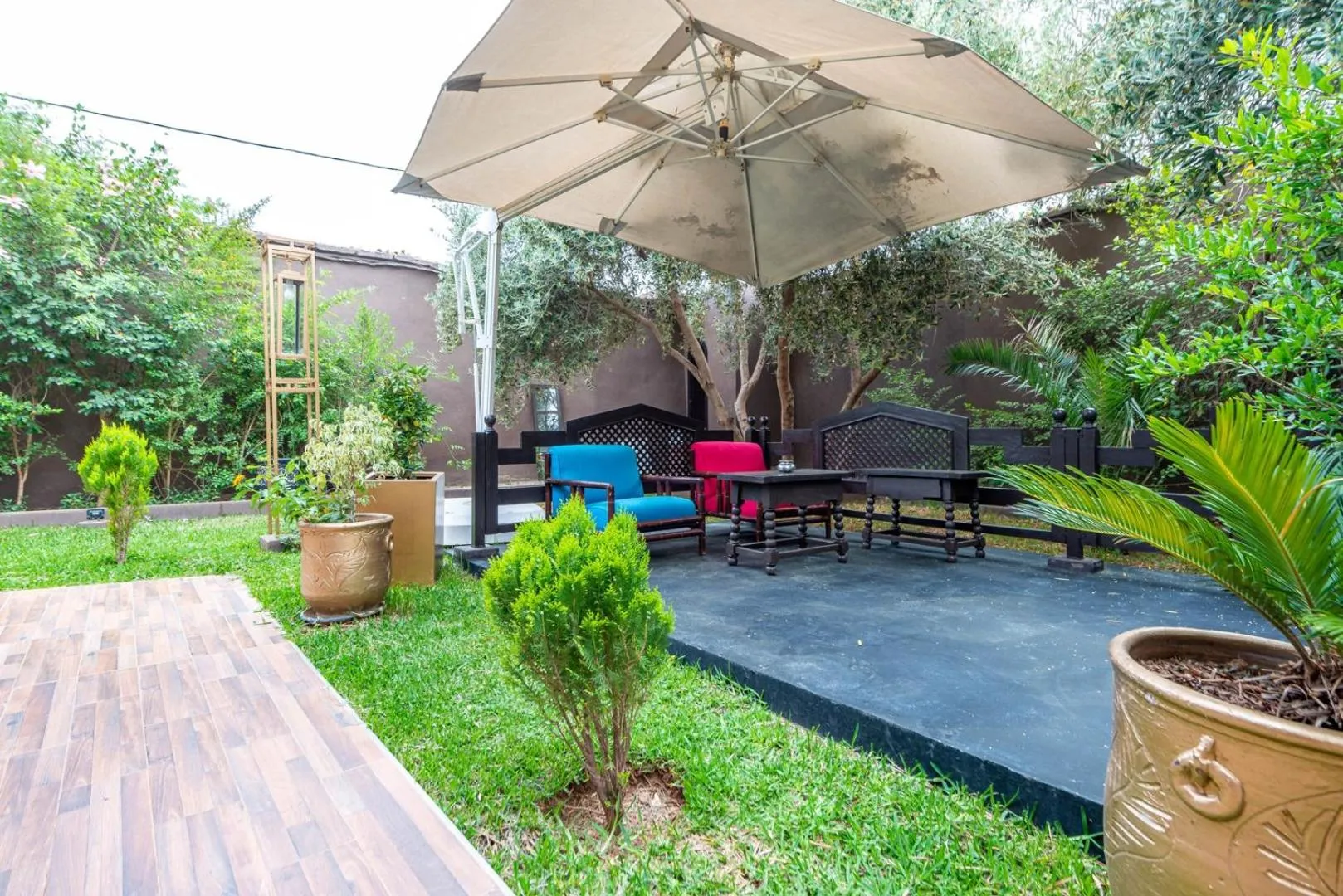 Garden in The Lemonary Marrakech