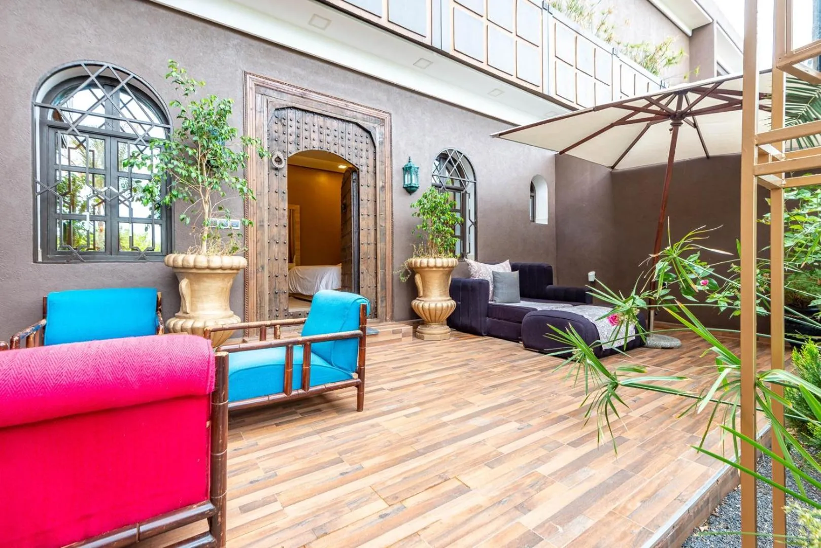 Patio in The Lemonary Marrakech