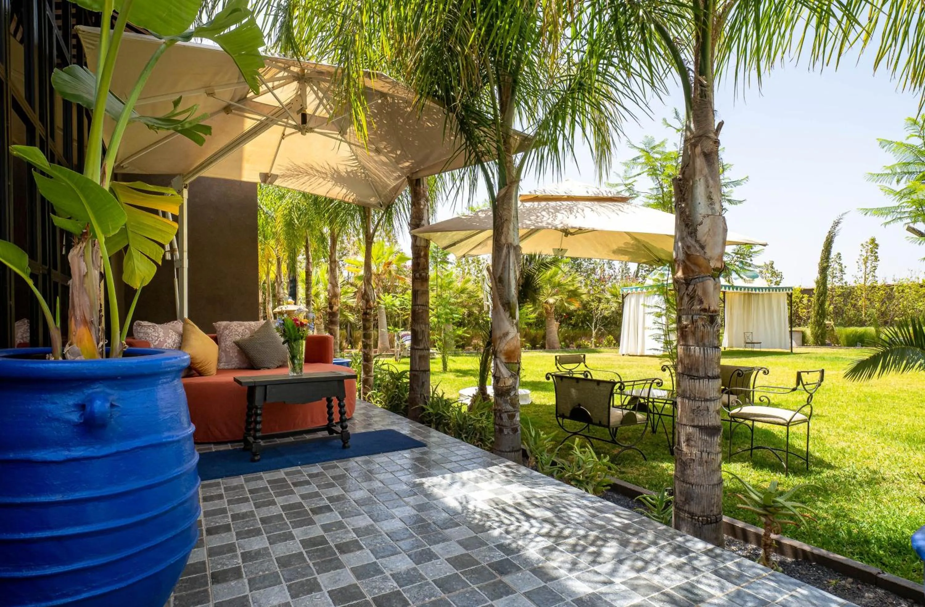 Patio in The Lemonary Marrakech