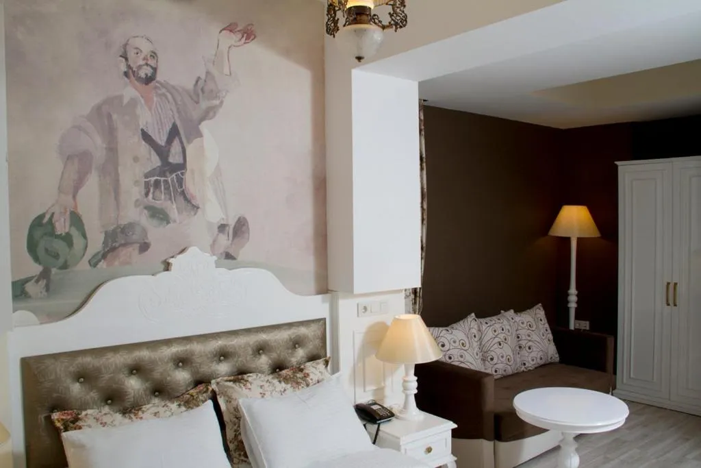 Bedroom, Bed in Kaleiçi Ozkavak Hotel