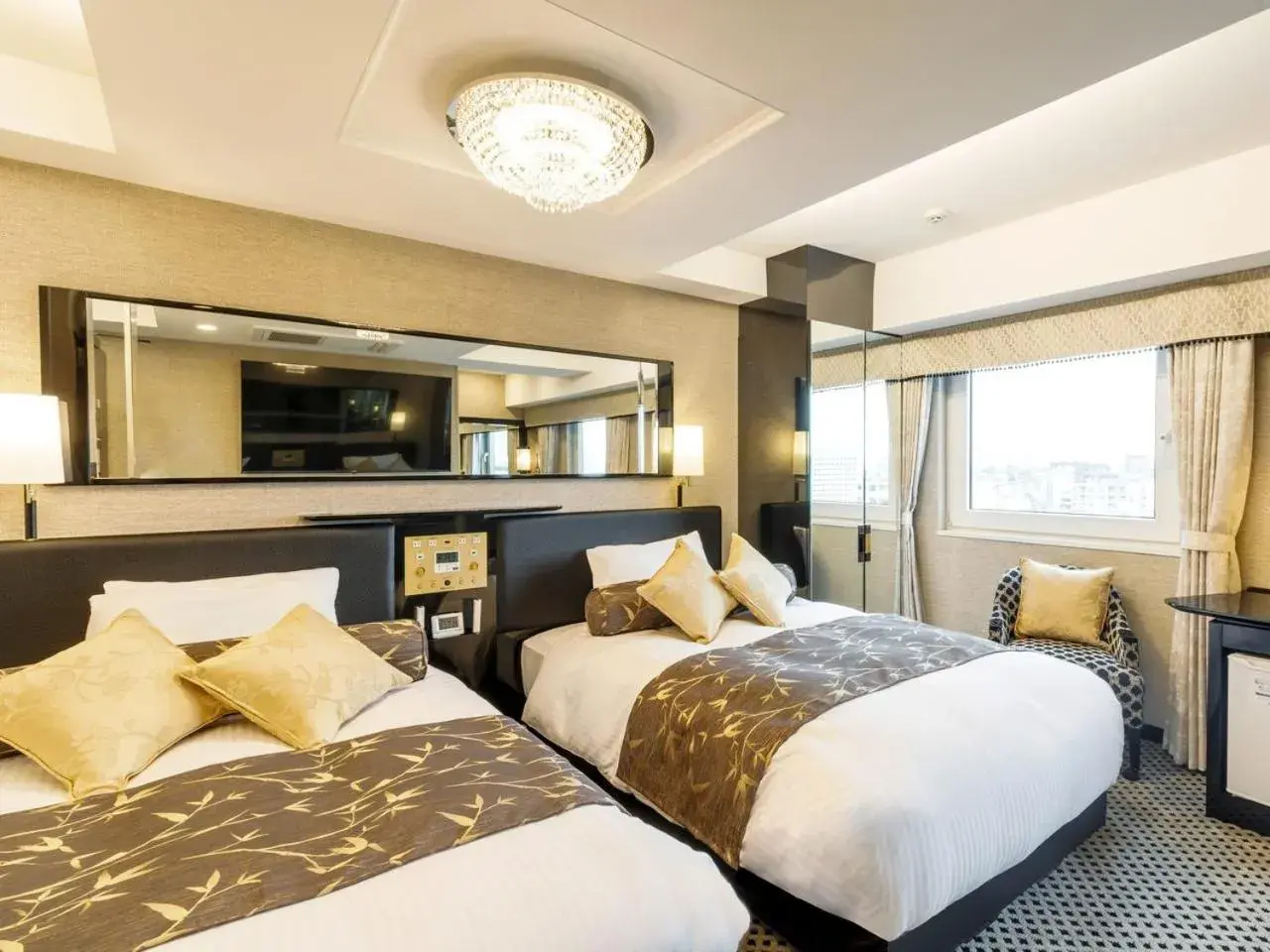 Deluxe Twin Room in APA Hotel Asakusa Kuramae Ekimae Deluxe Twin Room in APA Hotel Asakusa Kuramae Ekimae