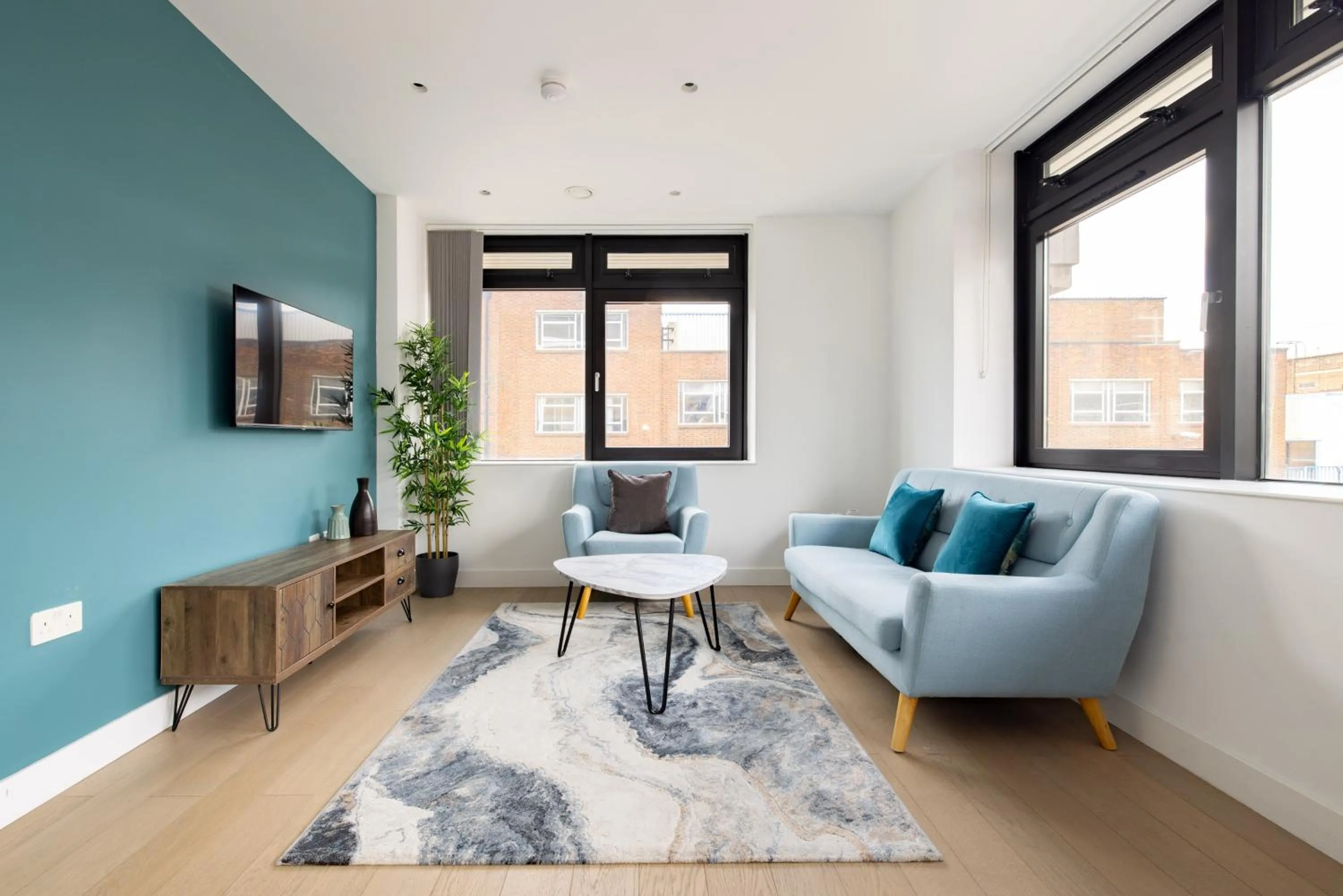 Living room in Charles Hope London Brentford