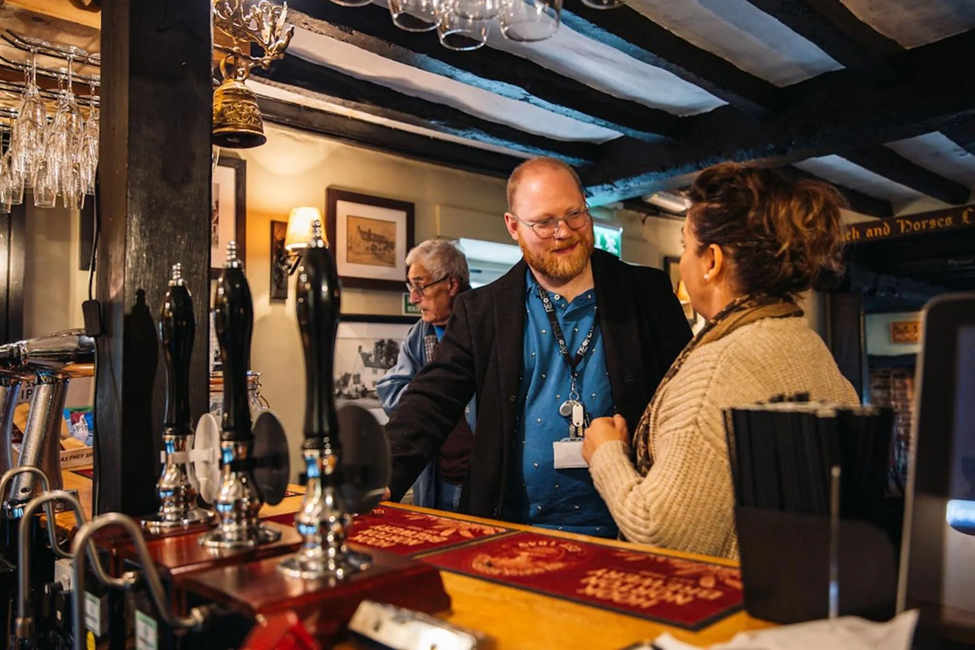 Lounge or bar in The Coach and Horses