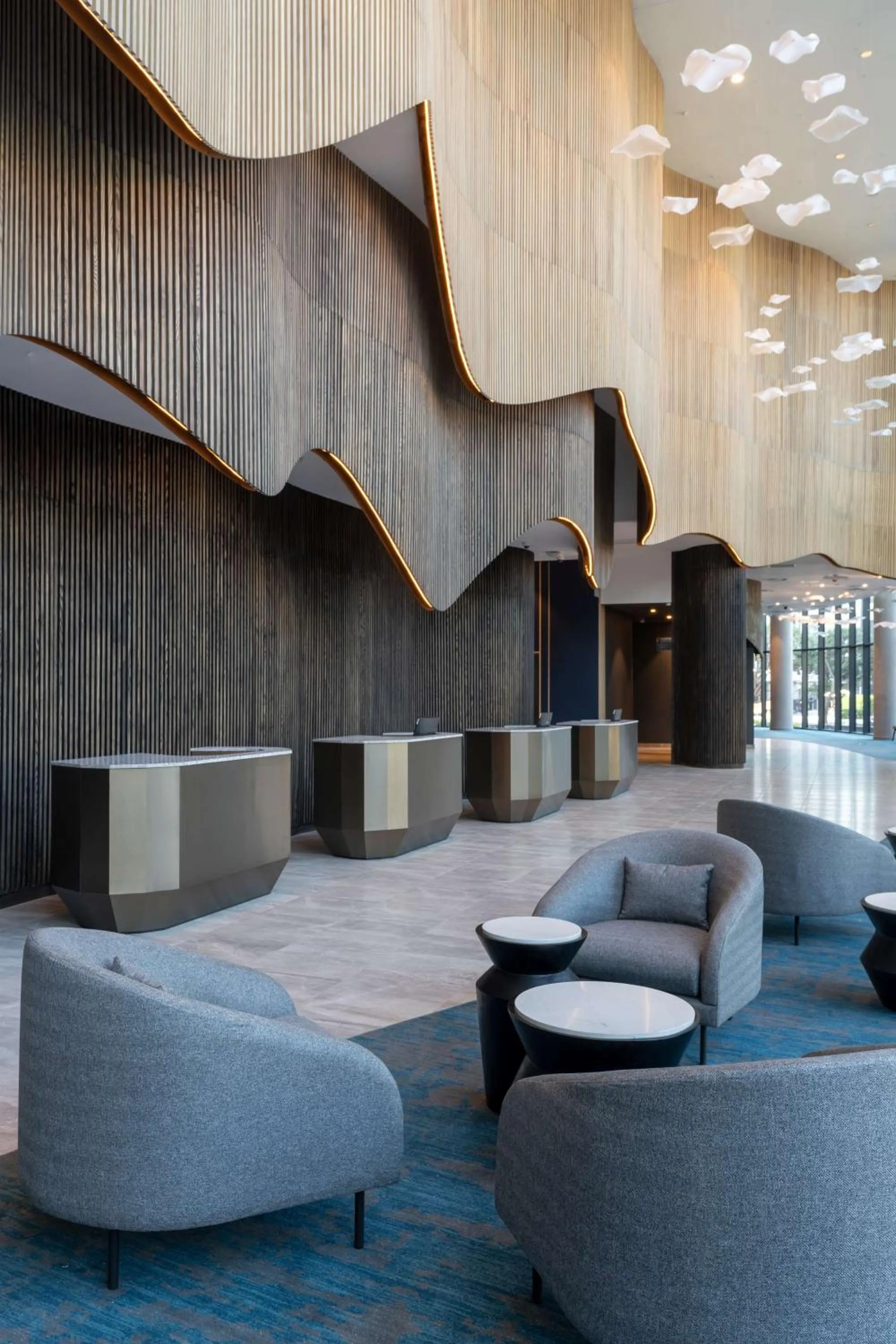 Lobby or reception in Radisson Blu Hotel, Durban Umhlanga