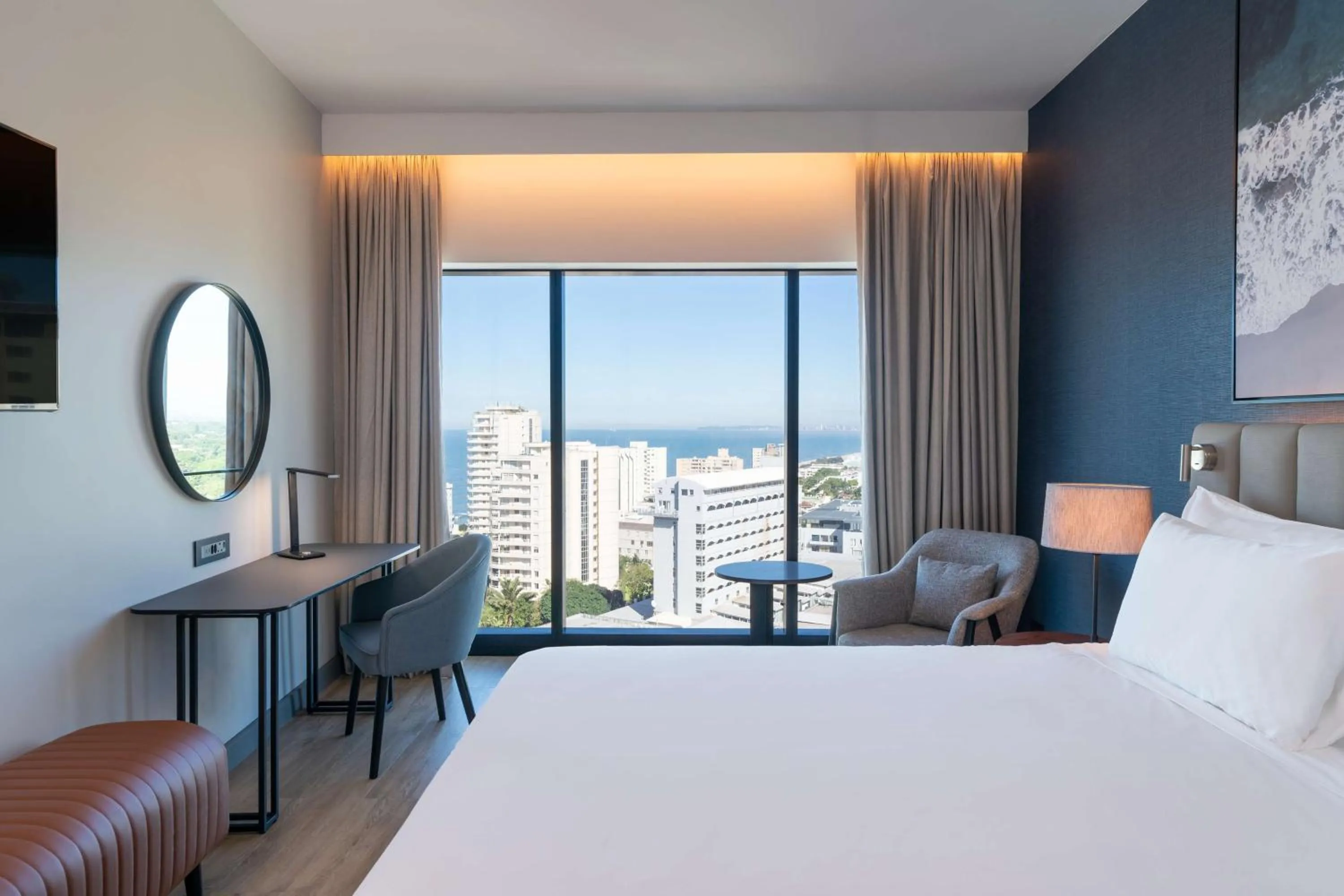 Bedroom, Bed in Radisson Blu Hotel, Durban Umhlanga