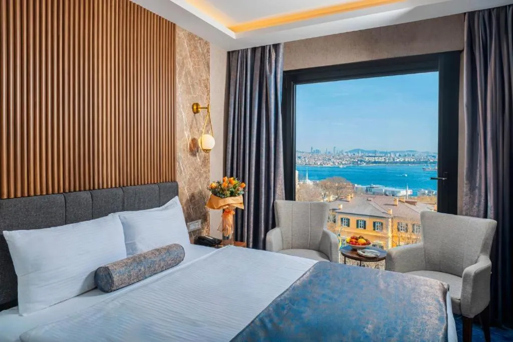 Bed in Ring Stone Hotels Bosphorus - Special Class