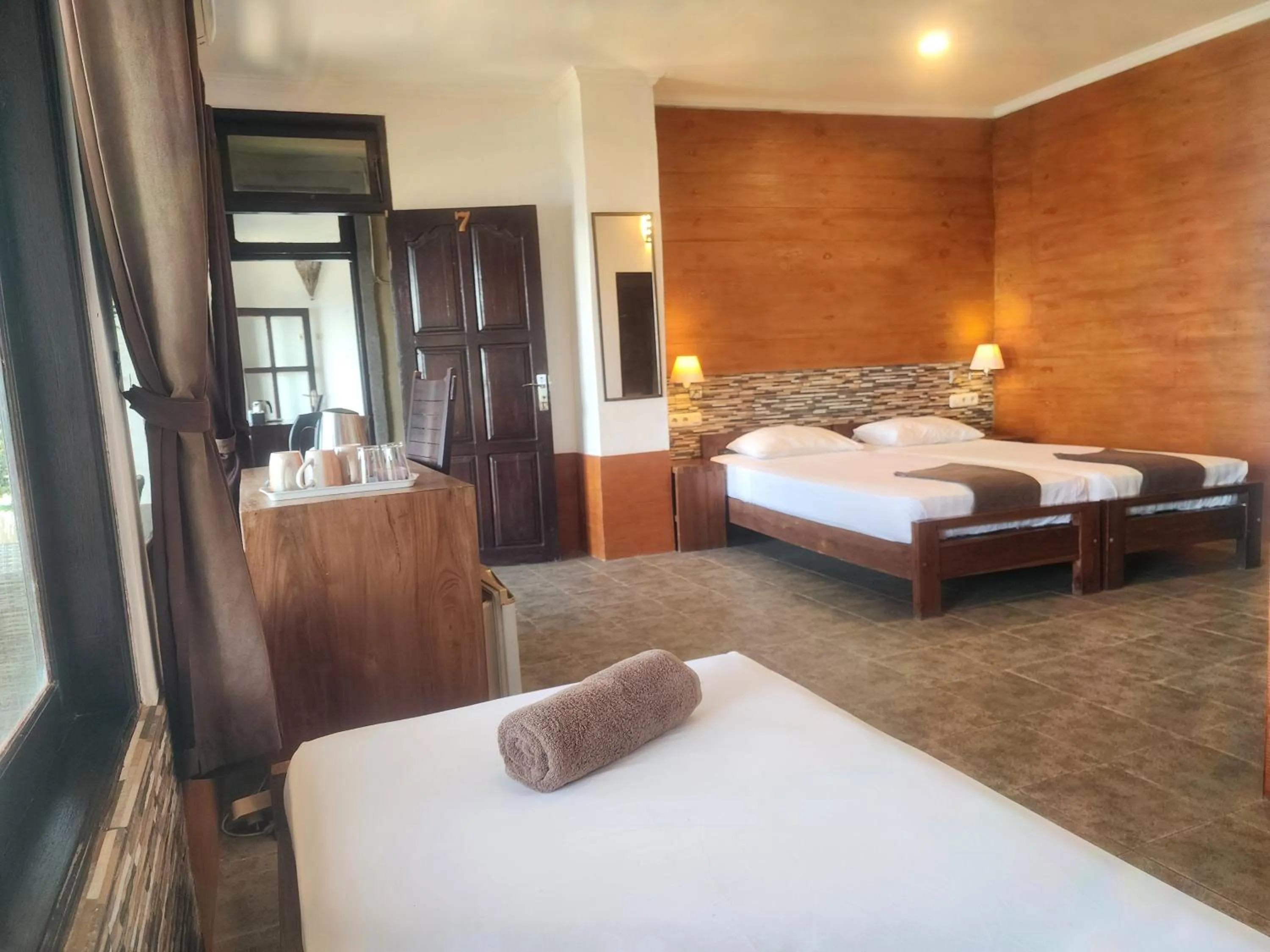 Bed in Selang Resort