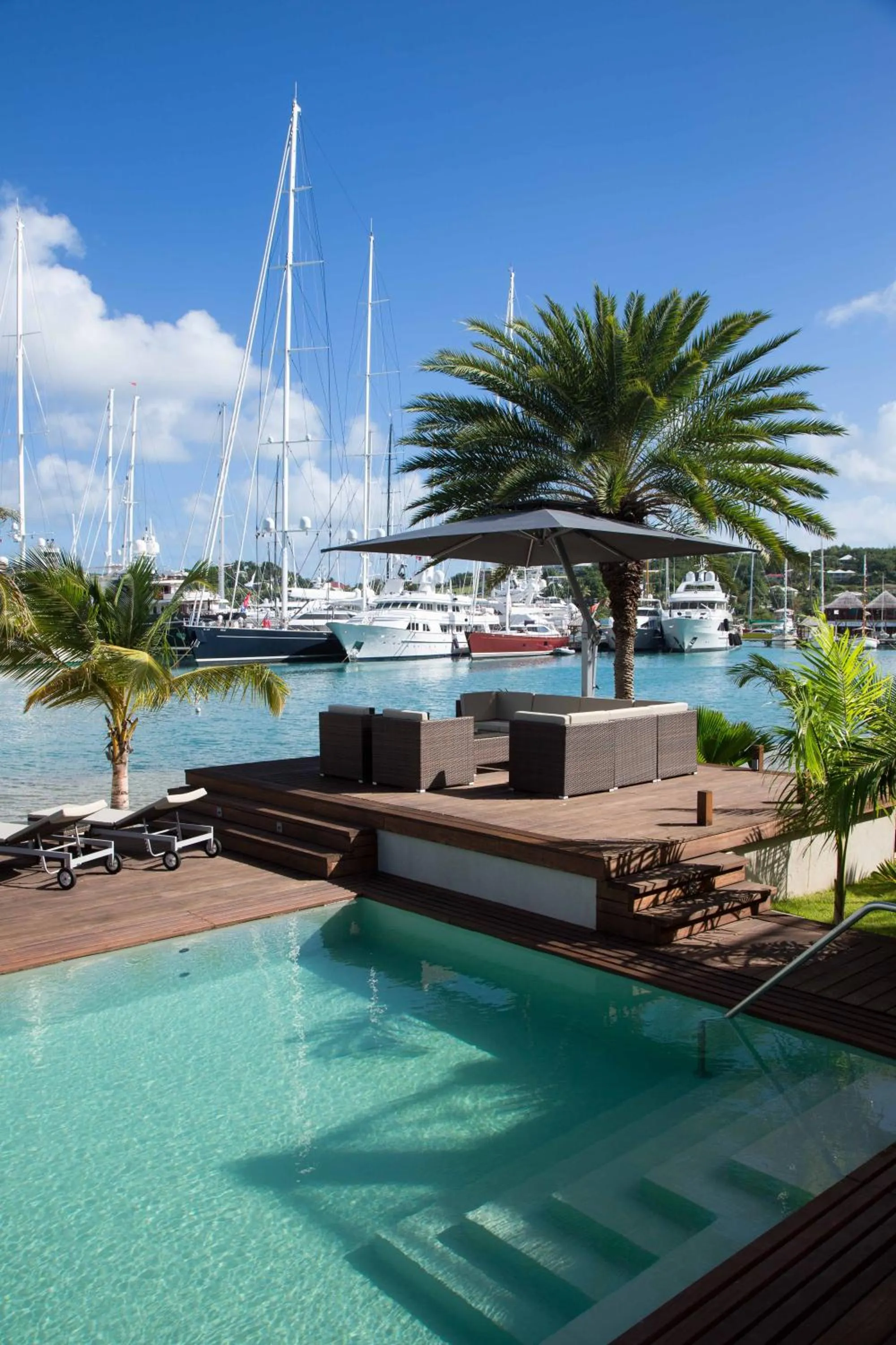 Swimming pool in South Point Antigua