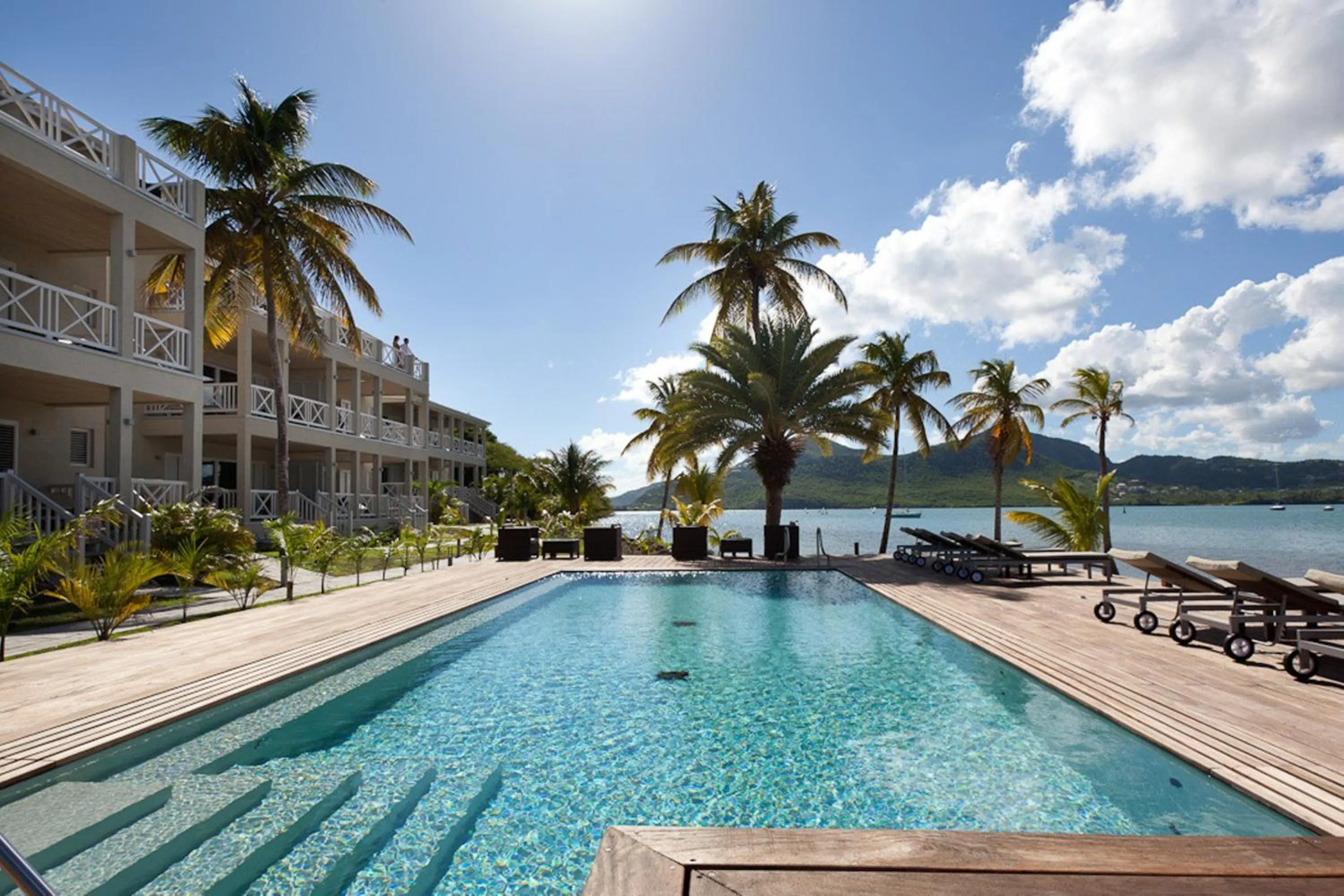 Swimming pool in South Point Antigua
