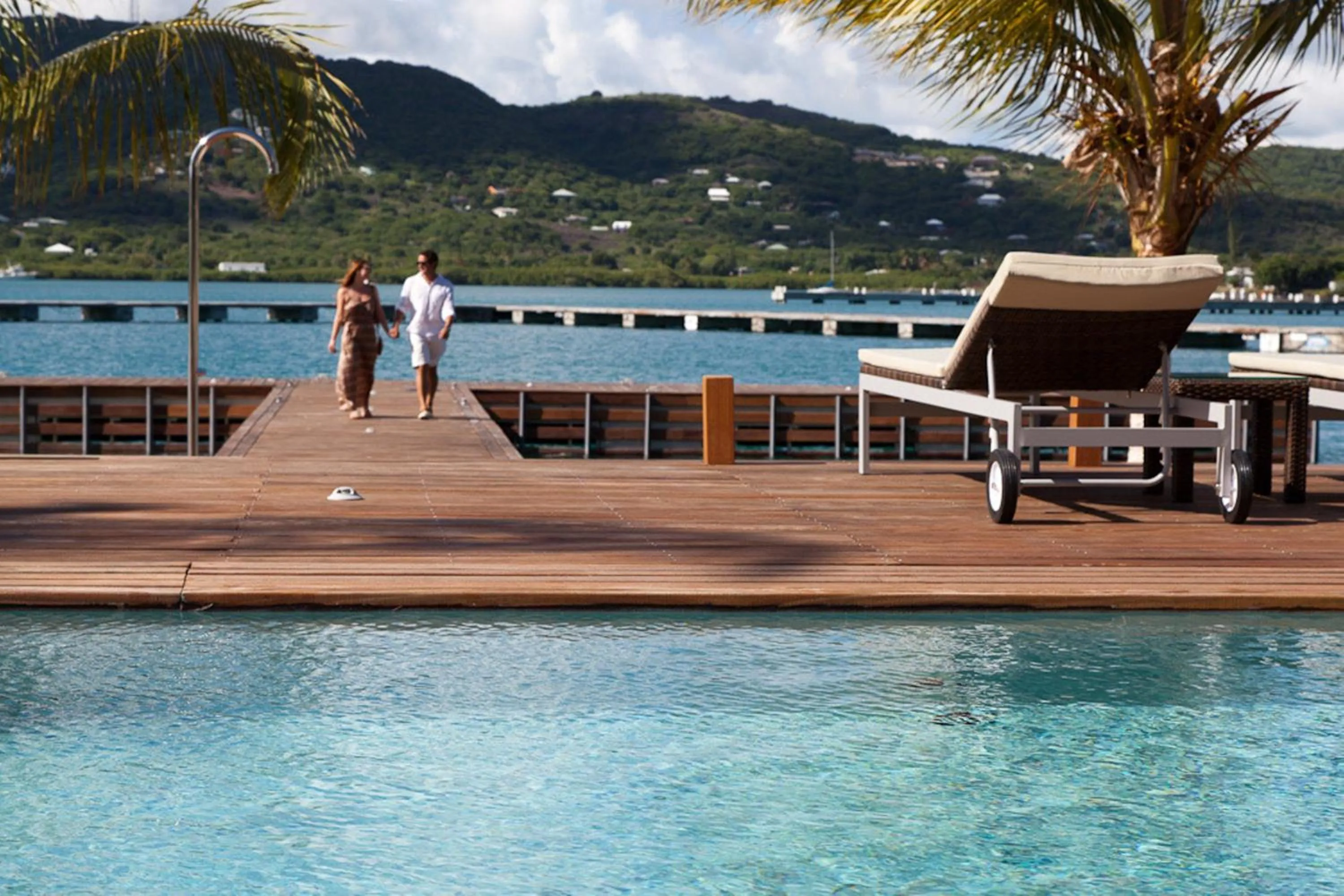 Swimming pool in South Point Antigua
