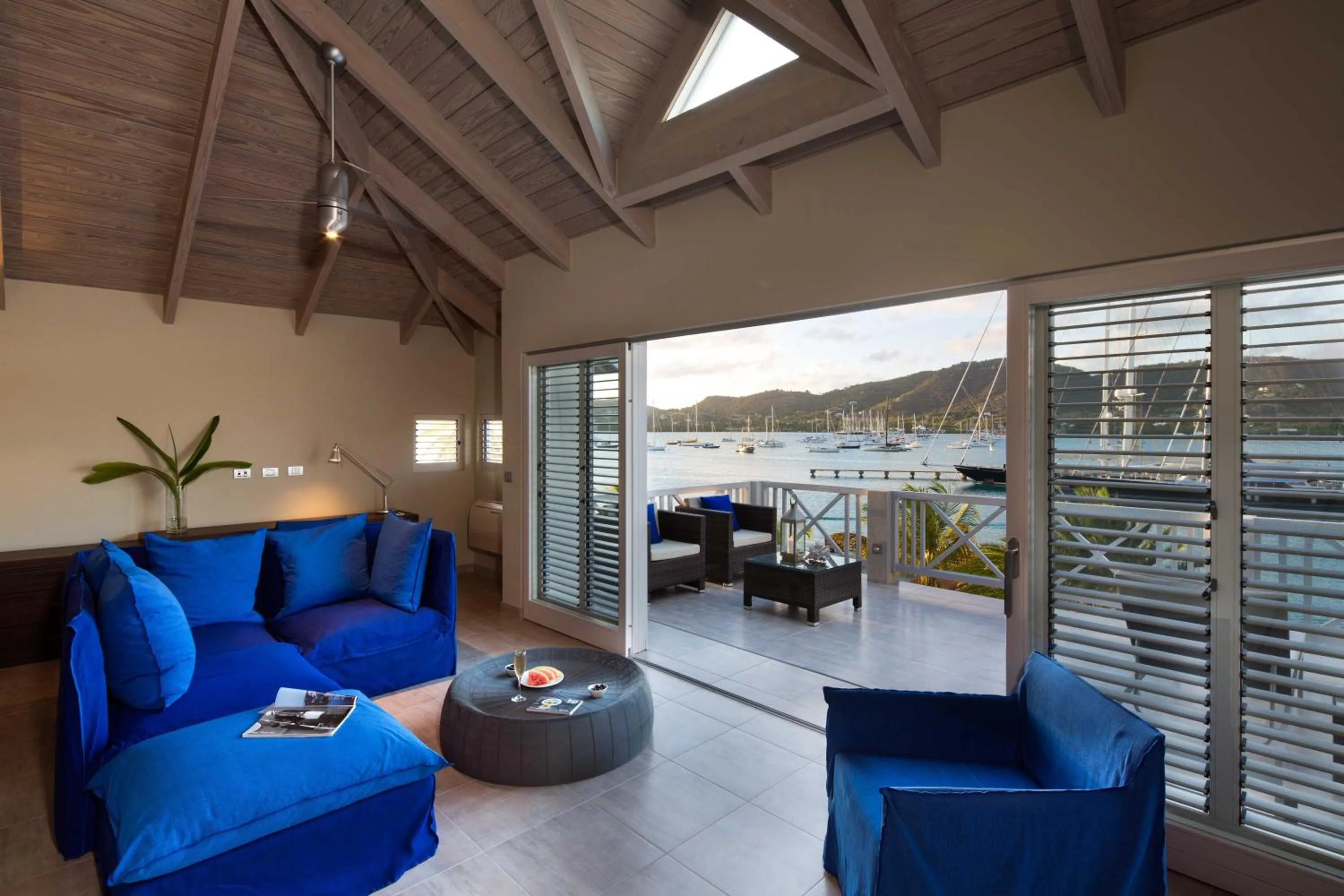 Living room in South Point Antigua