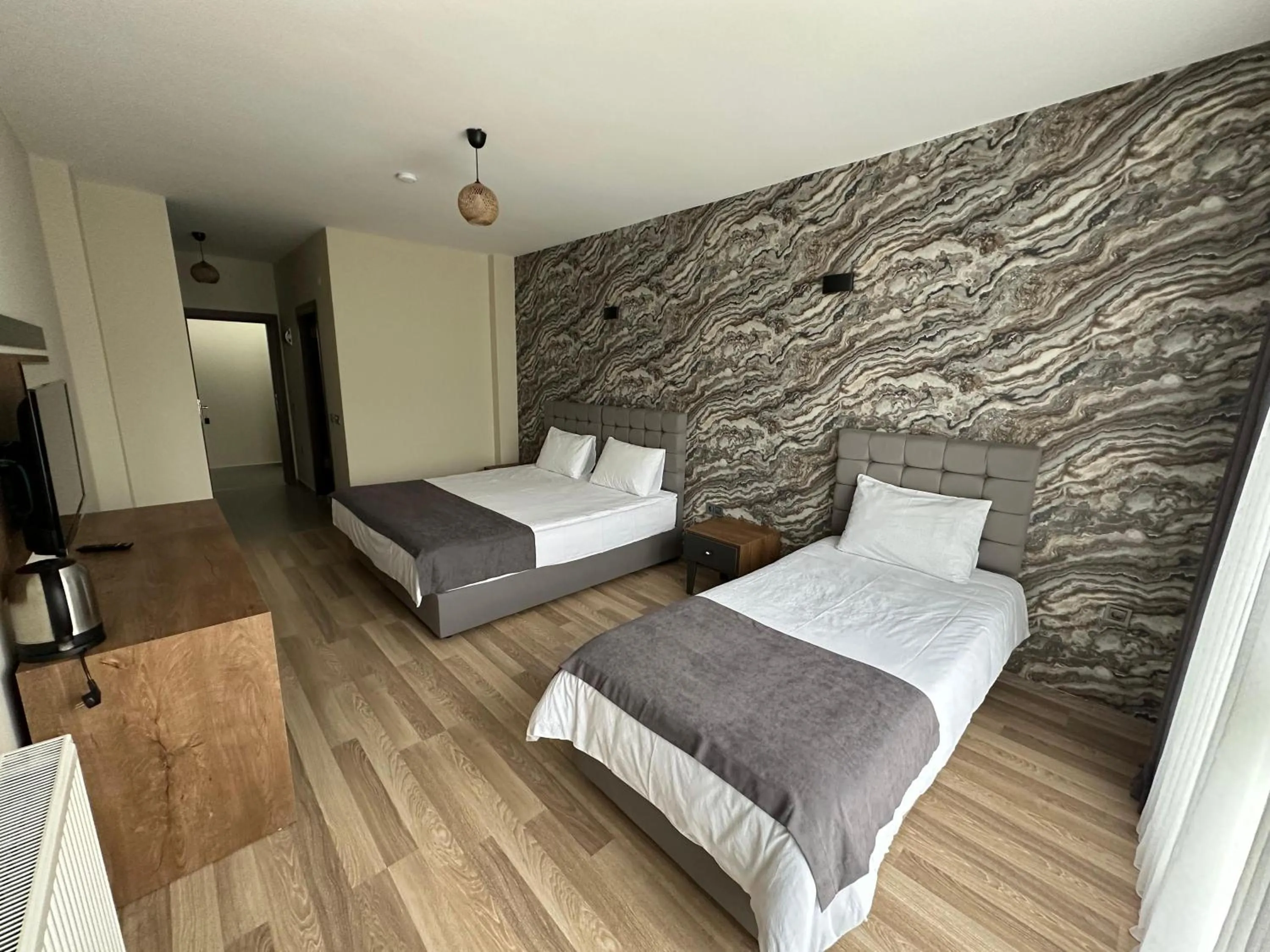 Bed in Alya Teras Otel