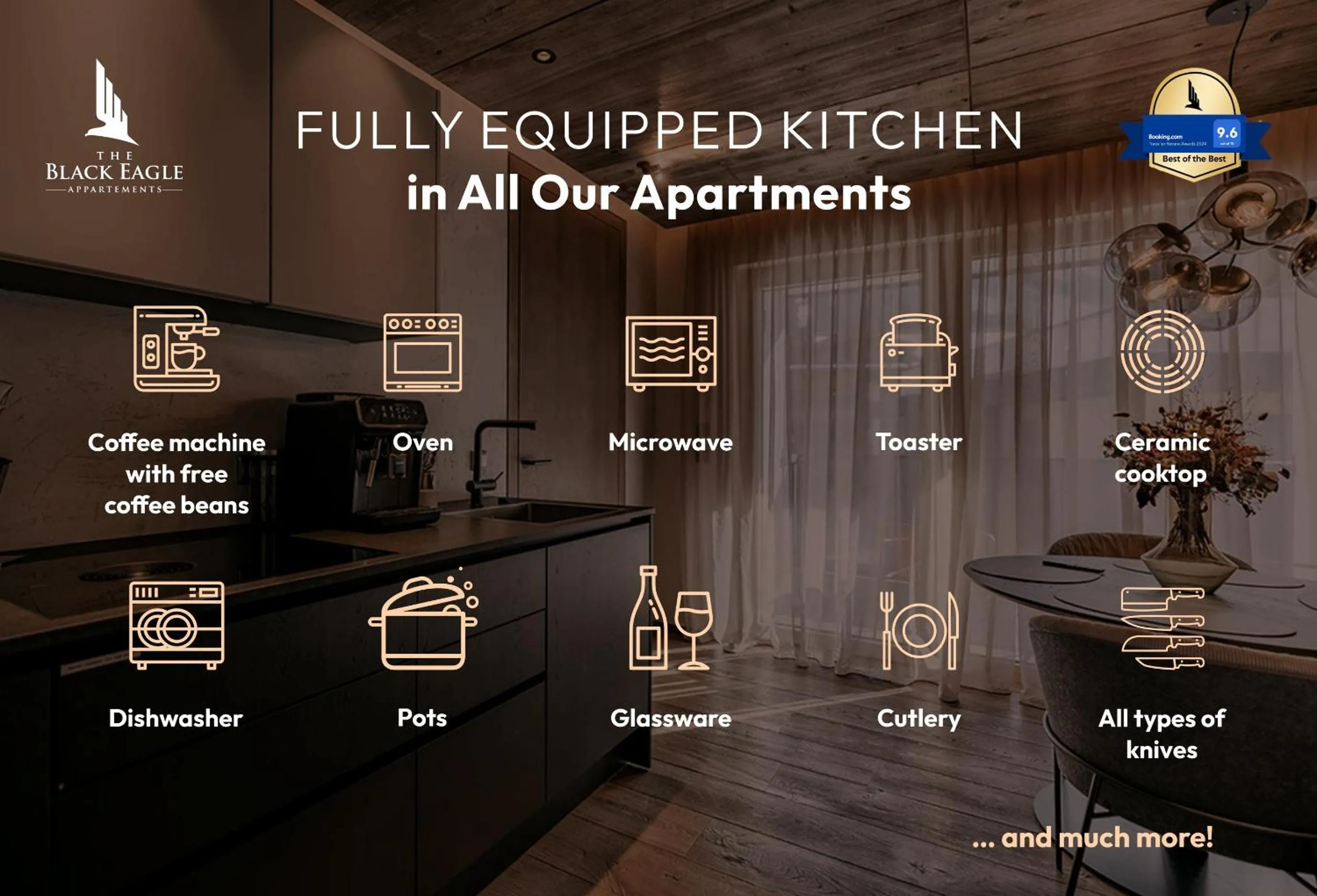 Coffee/tea facilities in The Black Eagle Luxury Appartements