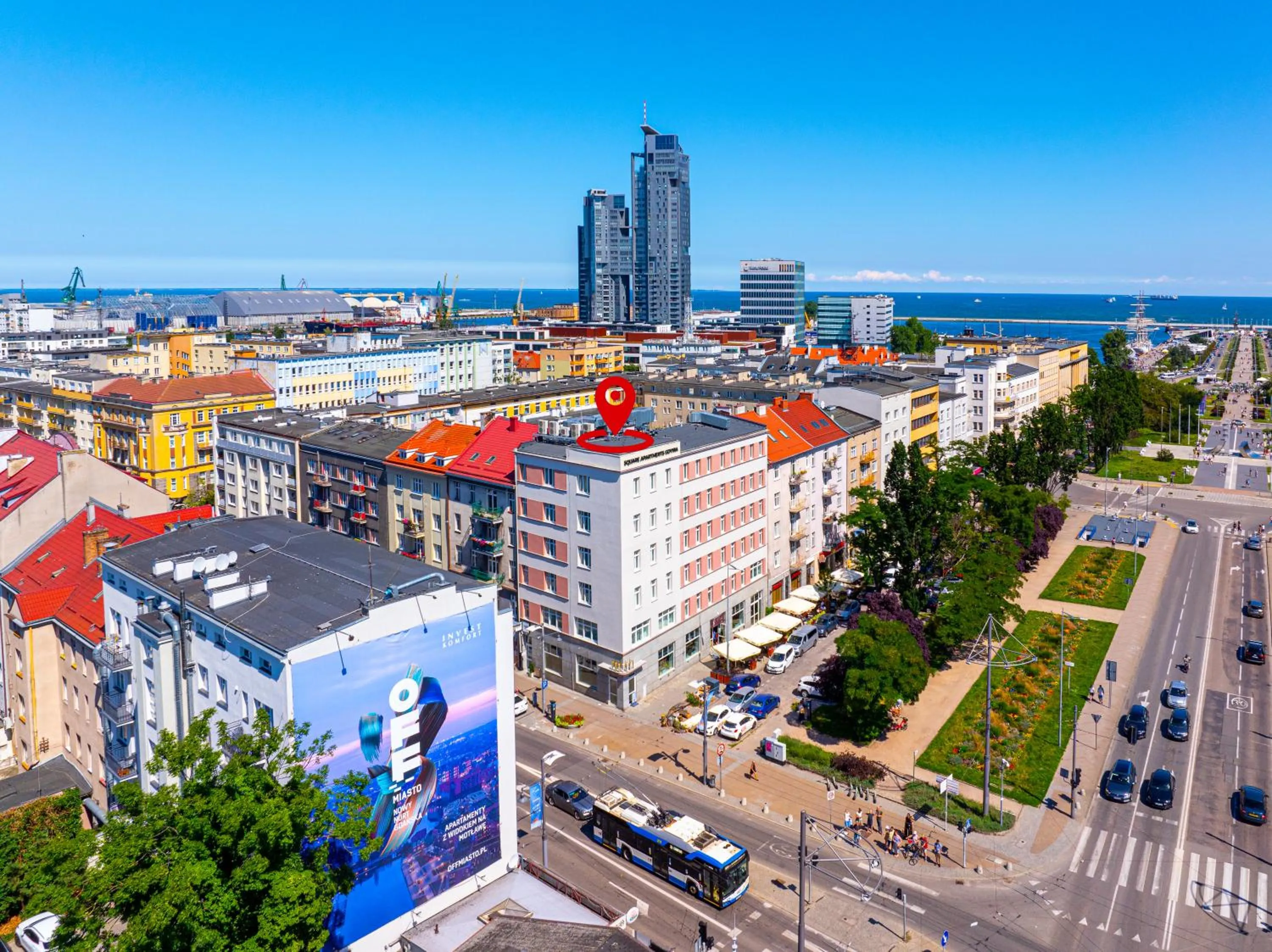 Property building in SQUARE APARTMENTS GDYNIA