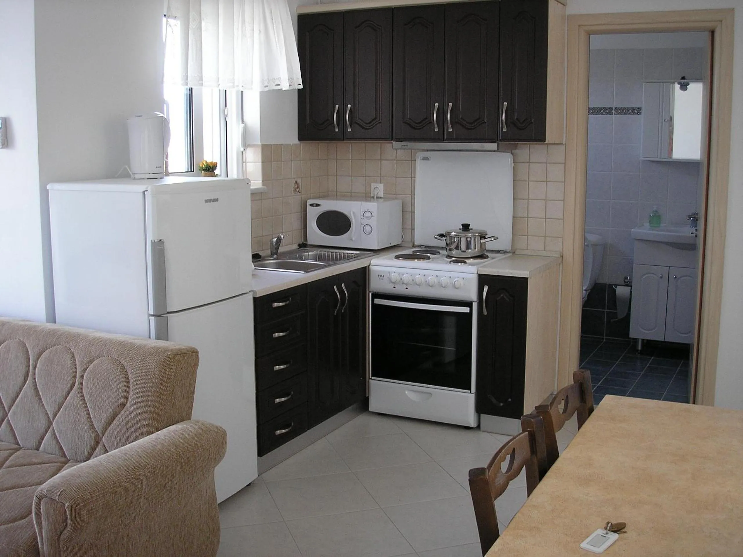 Coffee/tea facilities in Nephele Apartments